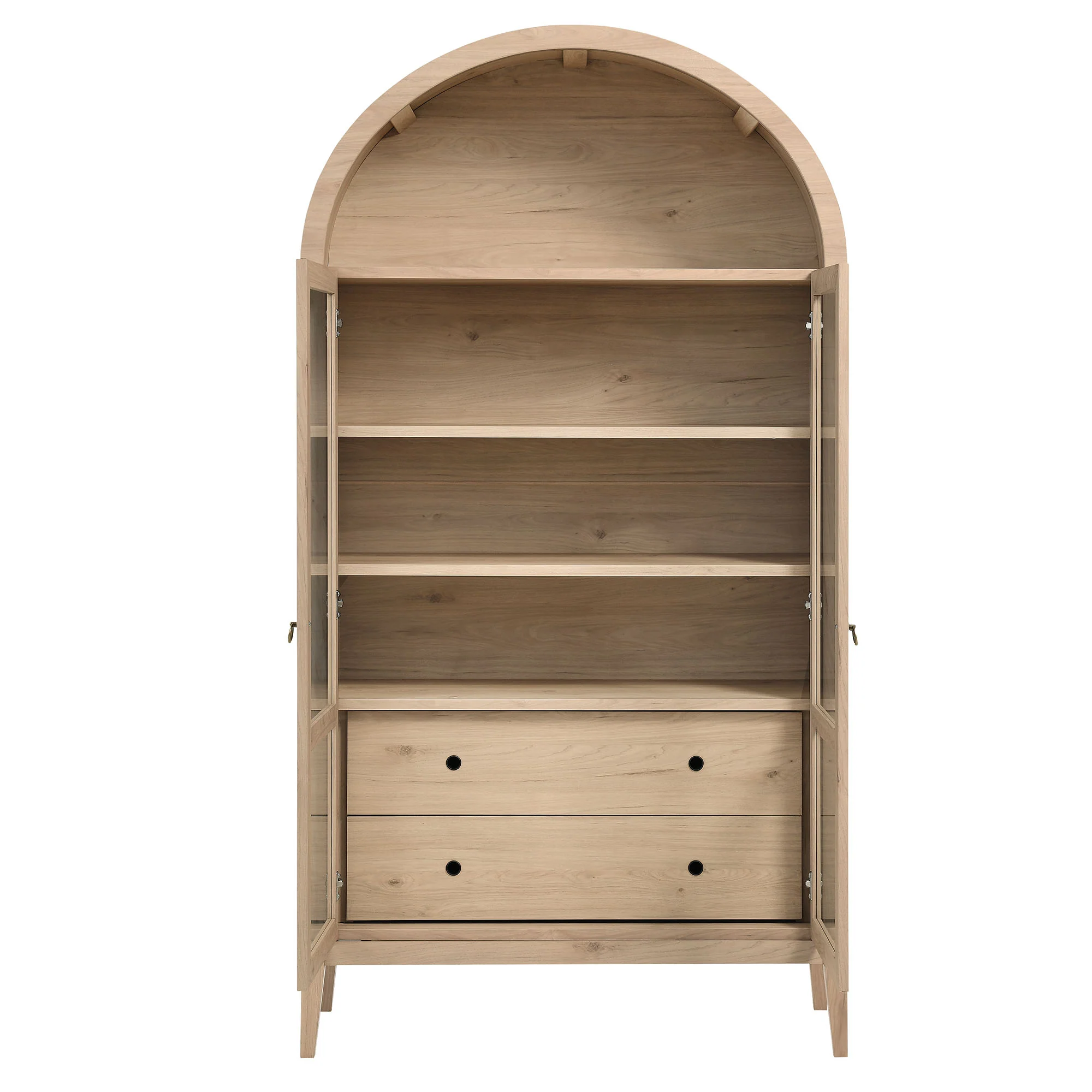 Nolan 74" Tall Wide Arched Storage Display Cabinet by Modway - Image 26