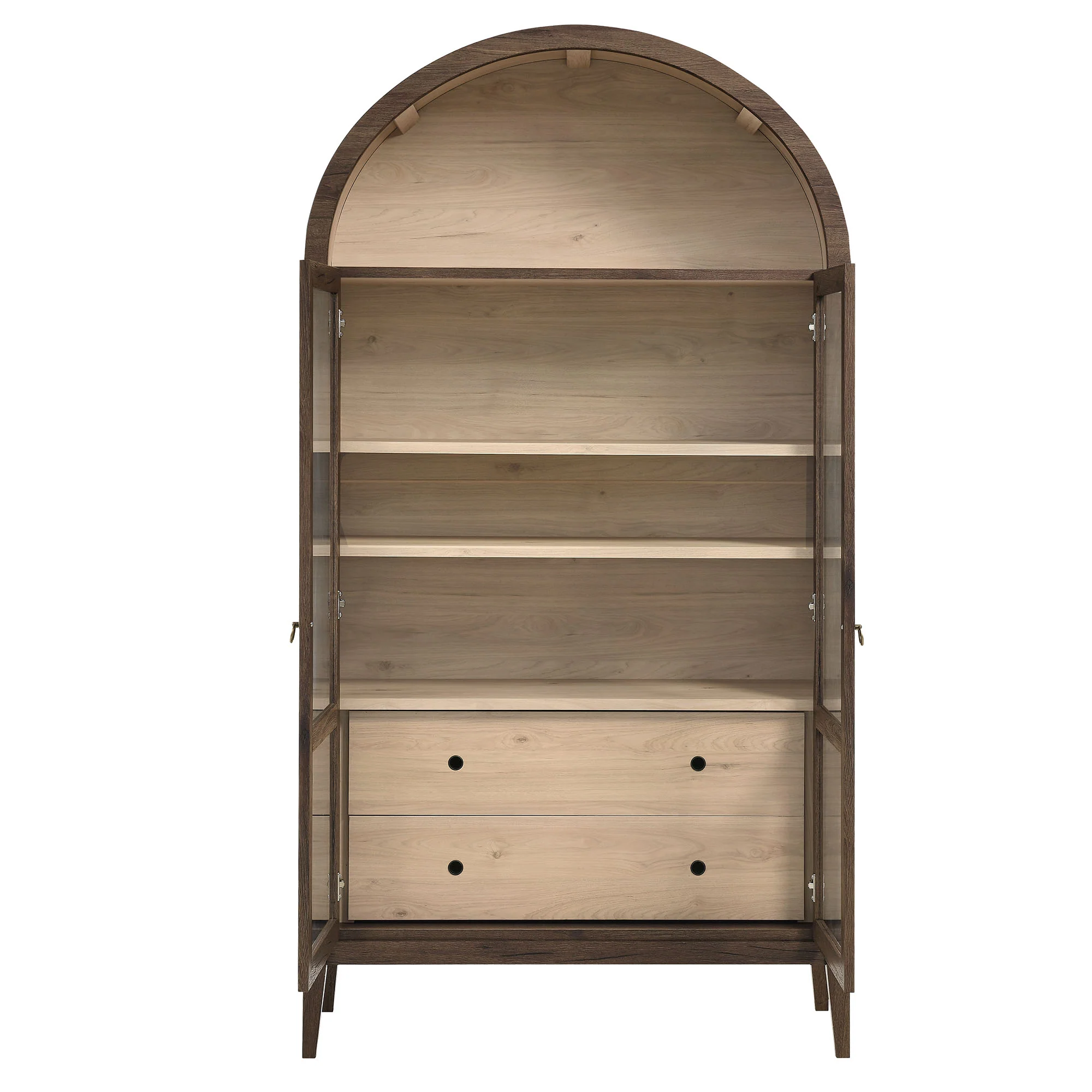 Nolan 74" Tall Wide Arched Storage Display Cabinet by Modway - Image 37