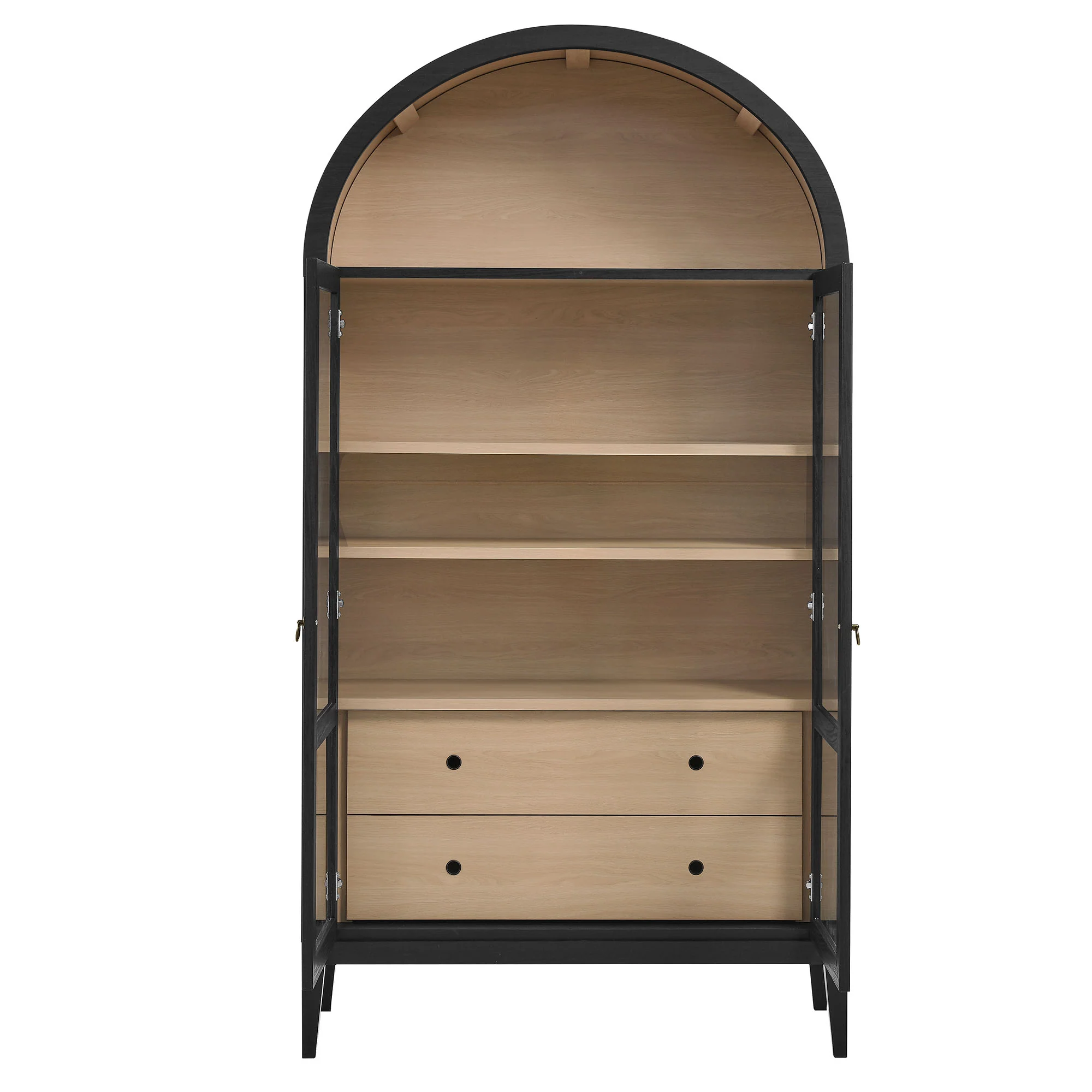 Nolan 74" Tall Wide Arched Storage Display Cabinet by Modway - Image 5