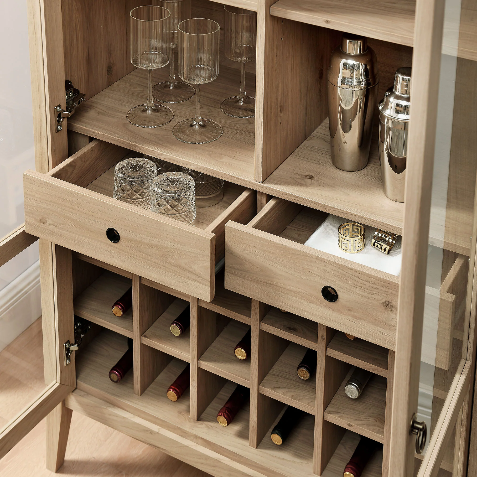 Nolan Arched Bar Cabinet by Modway - Image 27
