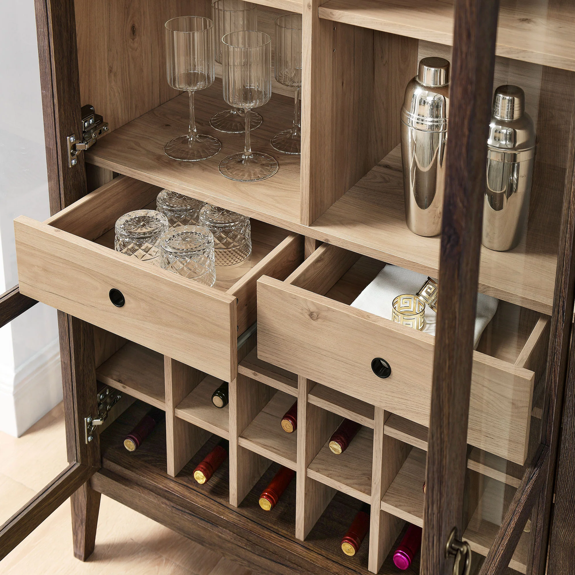 Nolan Arched Bar Cabinet by Modway - Image 37