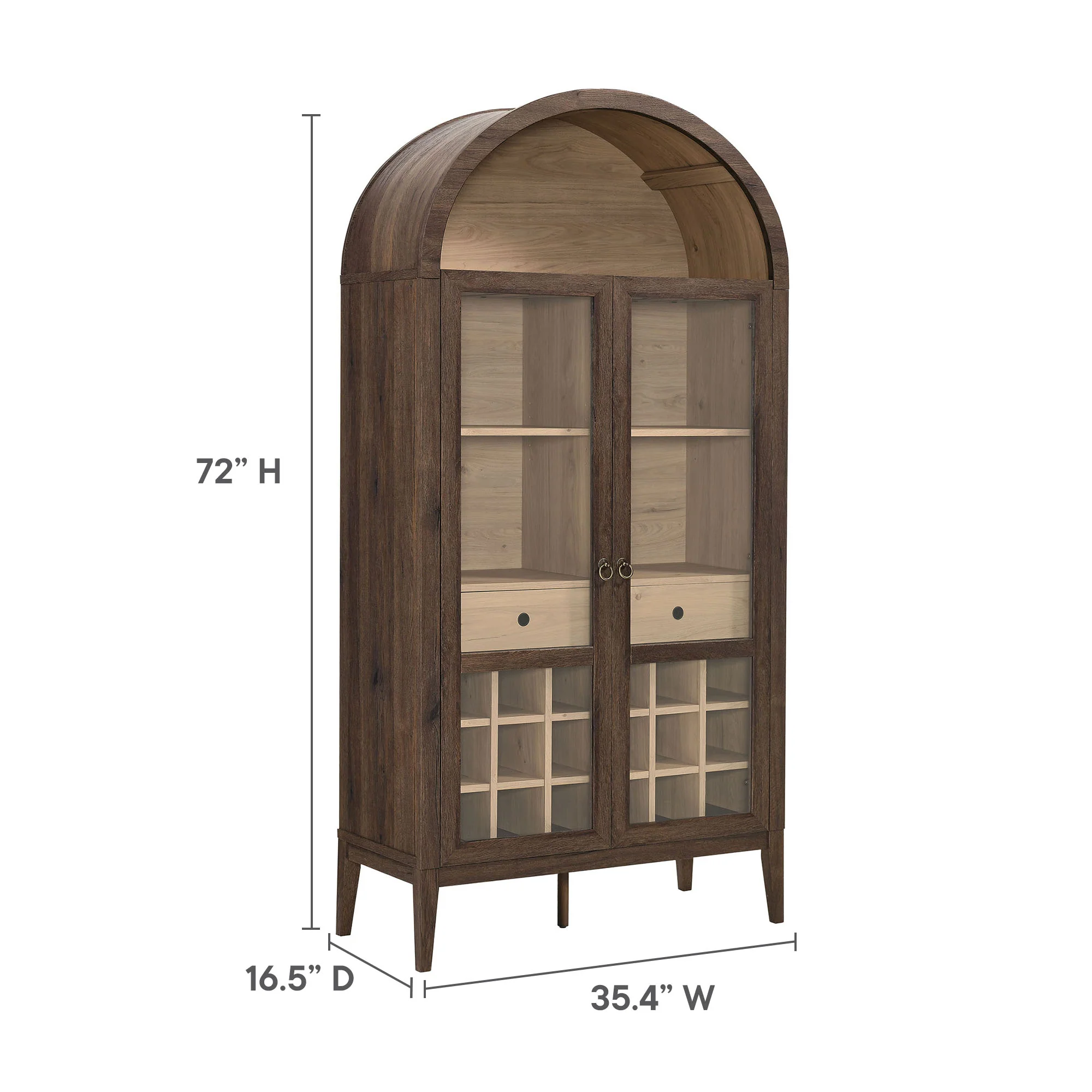Nolan Arched Bar Cabinet by Modway - Image 40