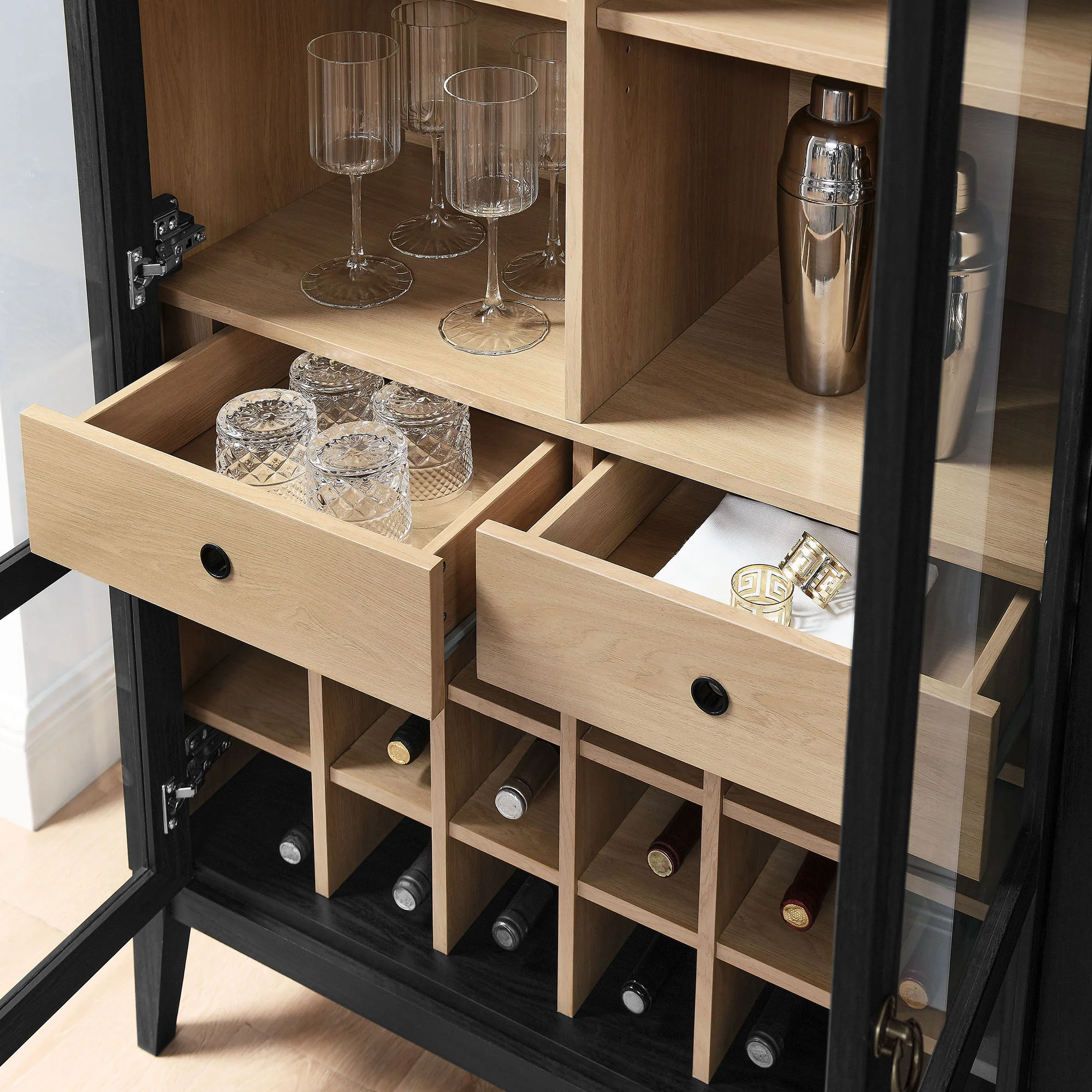 Nolan Arched Bar Cabinet by Modway - Image 8