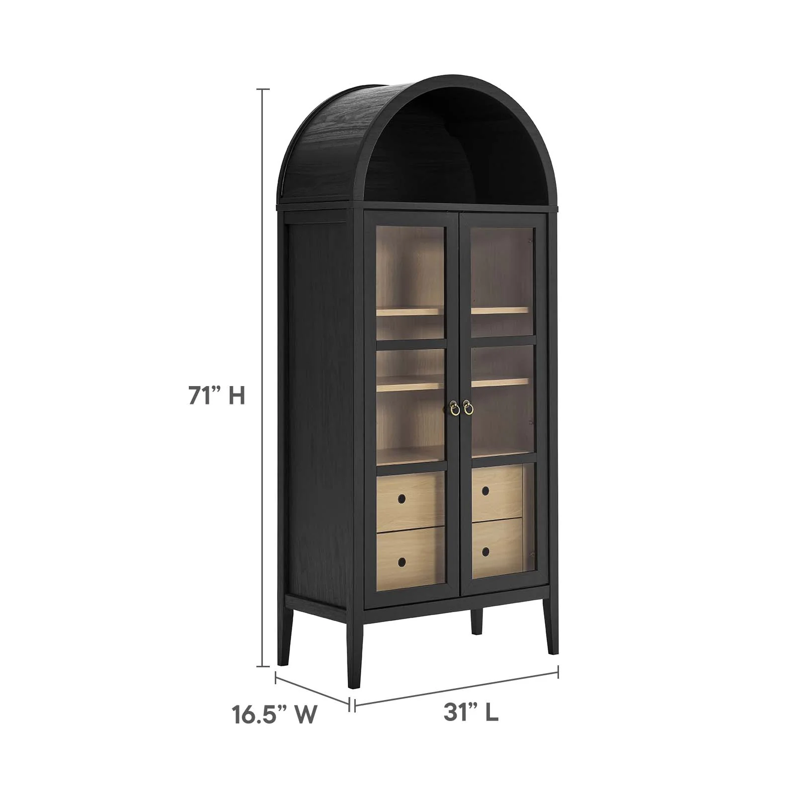 Nolan Tall Storage Display Cabinet By Modway - EEI-6639 - Image 9