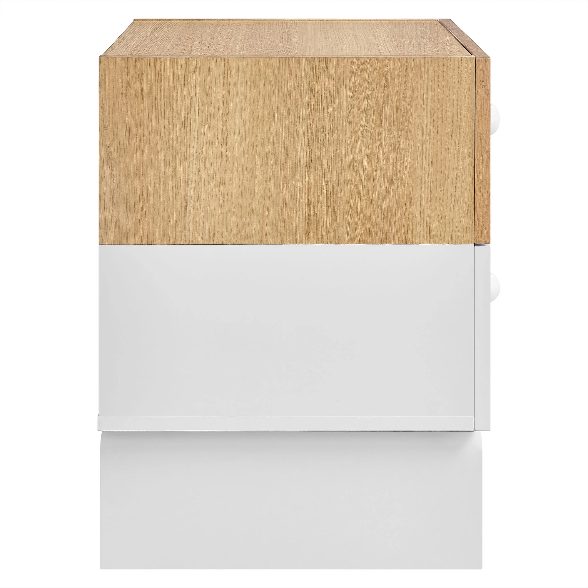 Nolia 2-Drawer Color Block Nightstand by Modway - Image 2