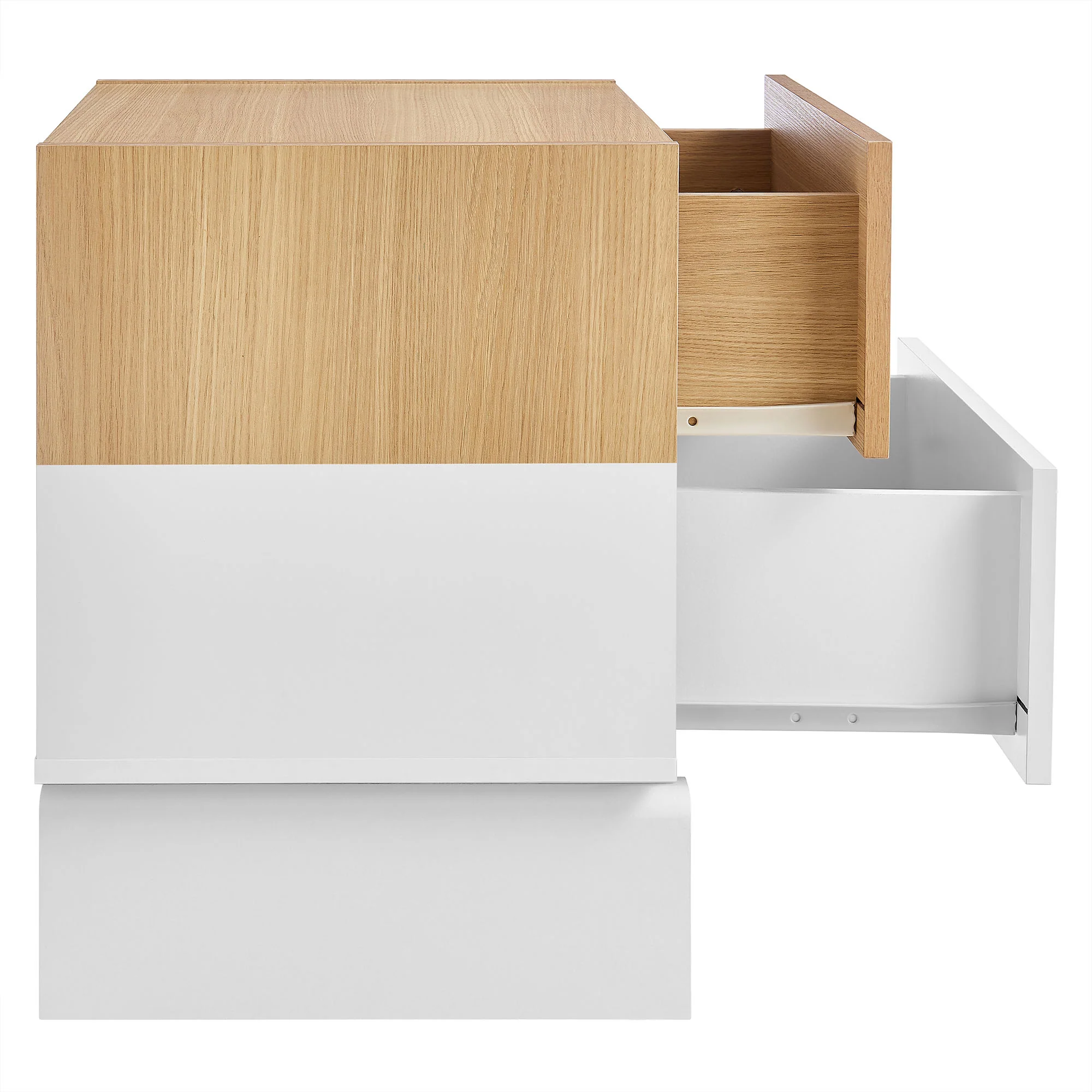 Nolia 2-Drawer Color Block Nightstand by Modway - Image 4