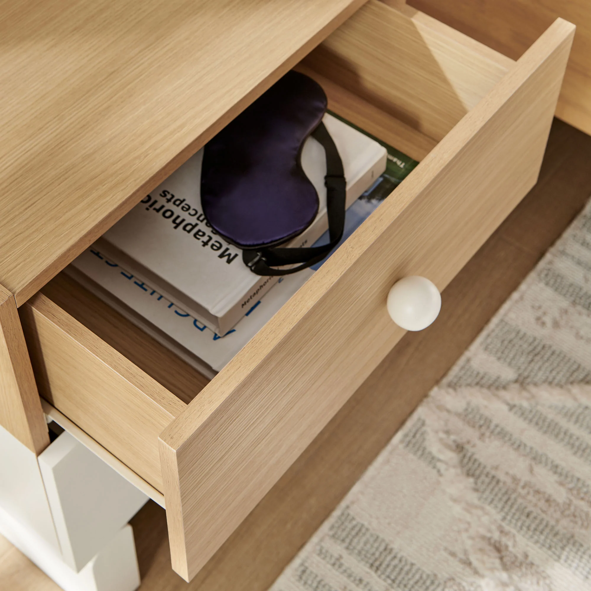 Nolia 2-Drawer Color Block Nightstand by Modway - Image 6