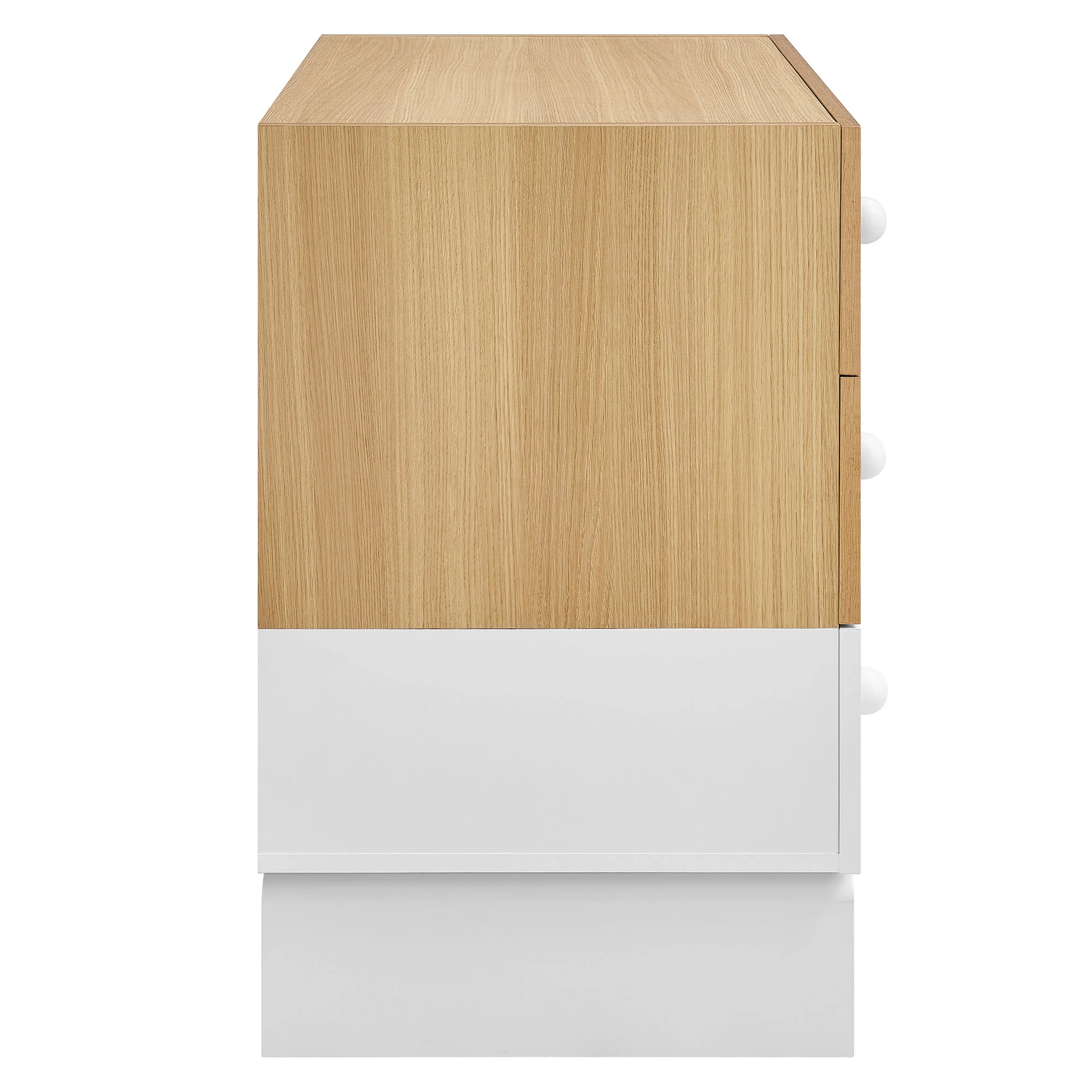 Nolia 3-Drawer Color Block Dresser by Modway - Image 3