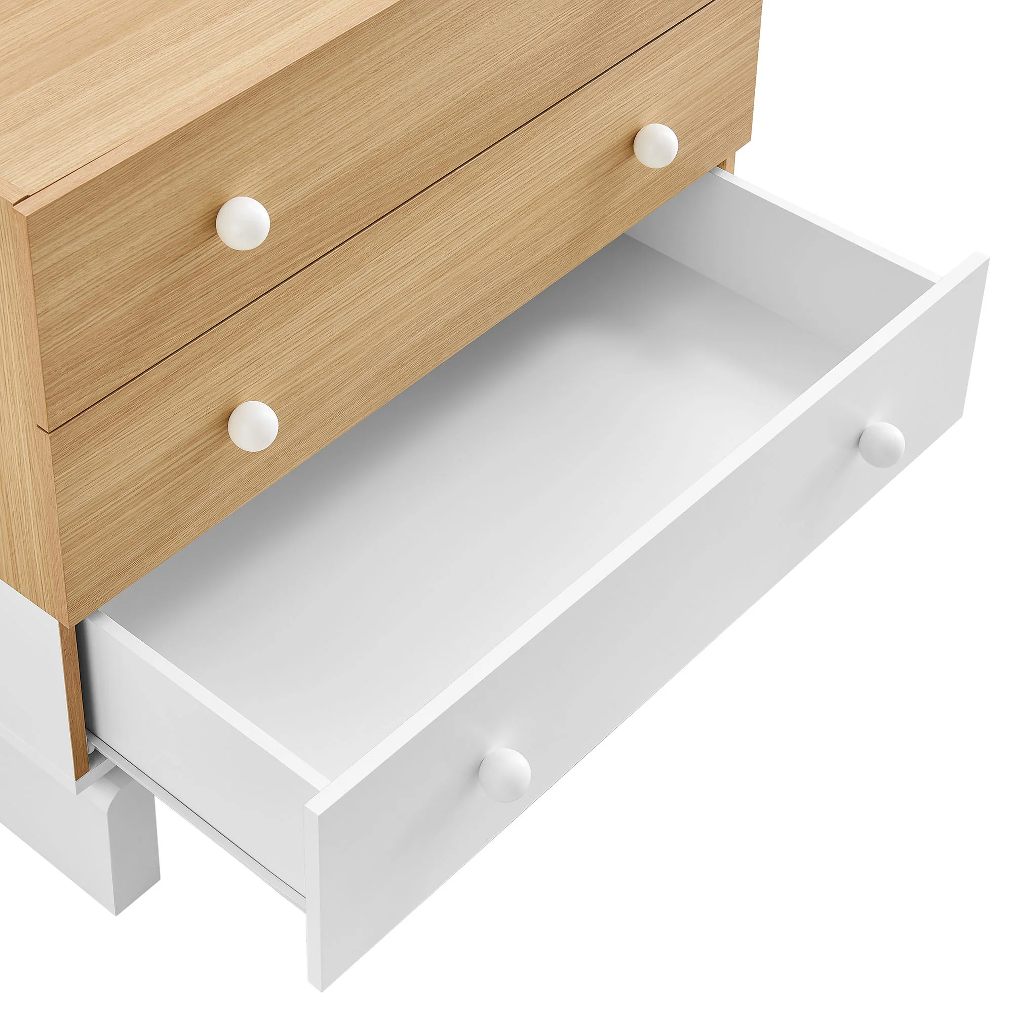 Nolia 3-Drawer Color Block Dresser by Modway - Image 5