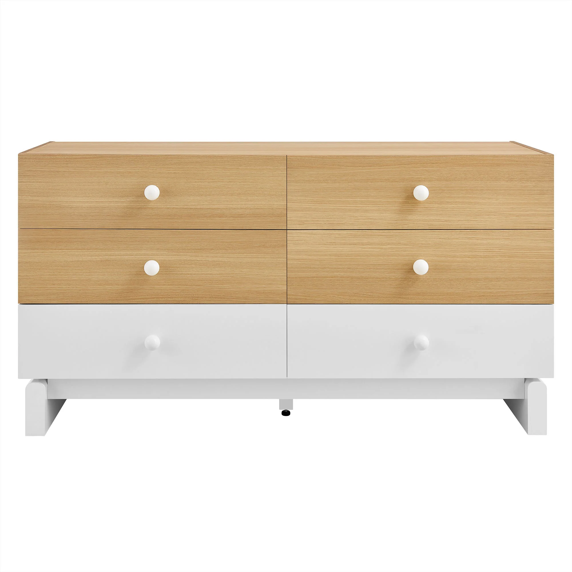 Nolia 6-Drawer Color Block Dresser by Modway - Image 3