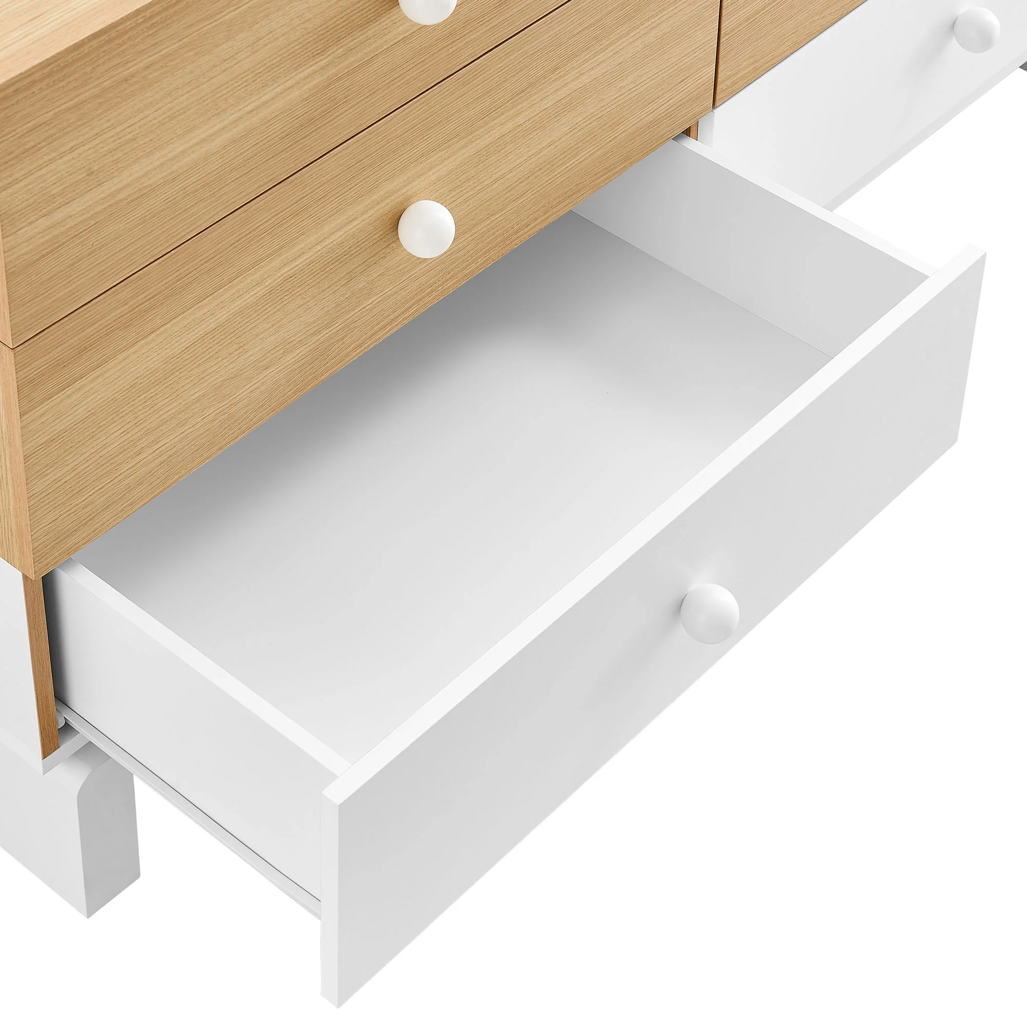 Nolia 6-Drawer Color Block Dresser by Modway - Image 5