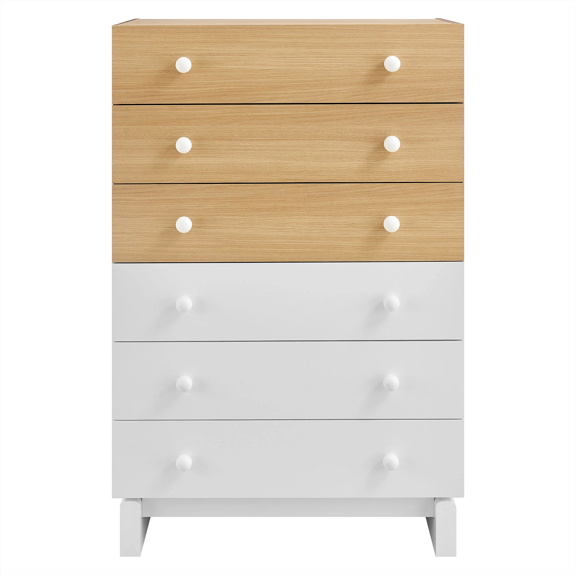 Nolia 6-Drawer Color Block Dresser Chest by Modway - Image 3