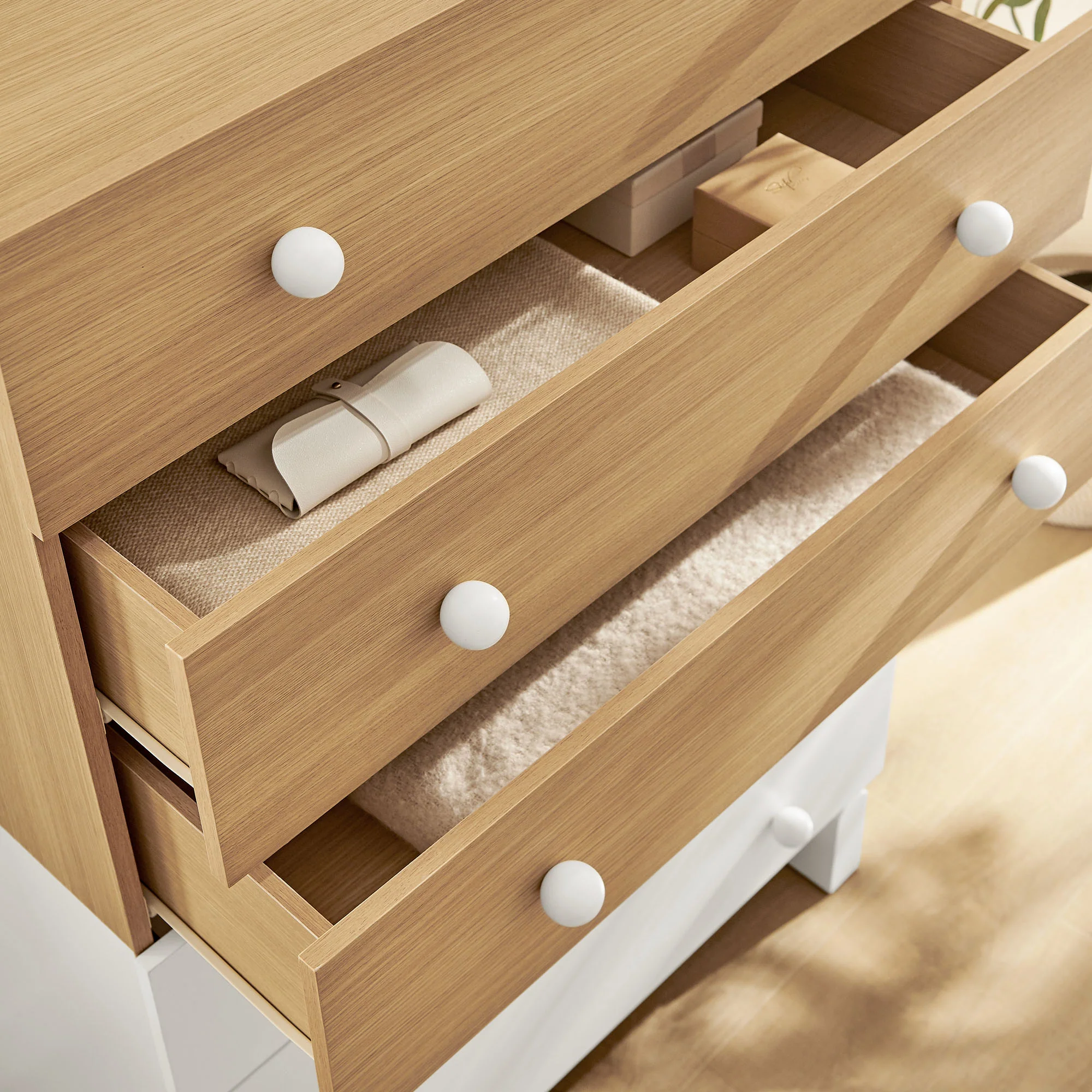 Nolia 6-Drawer Color Block Dresser Chest by Modway - Image 6