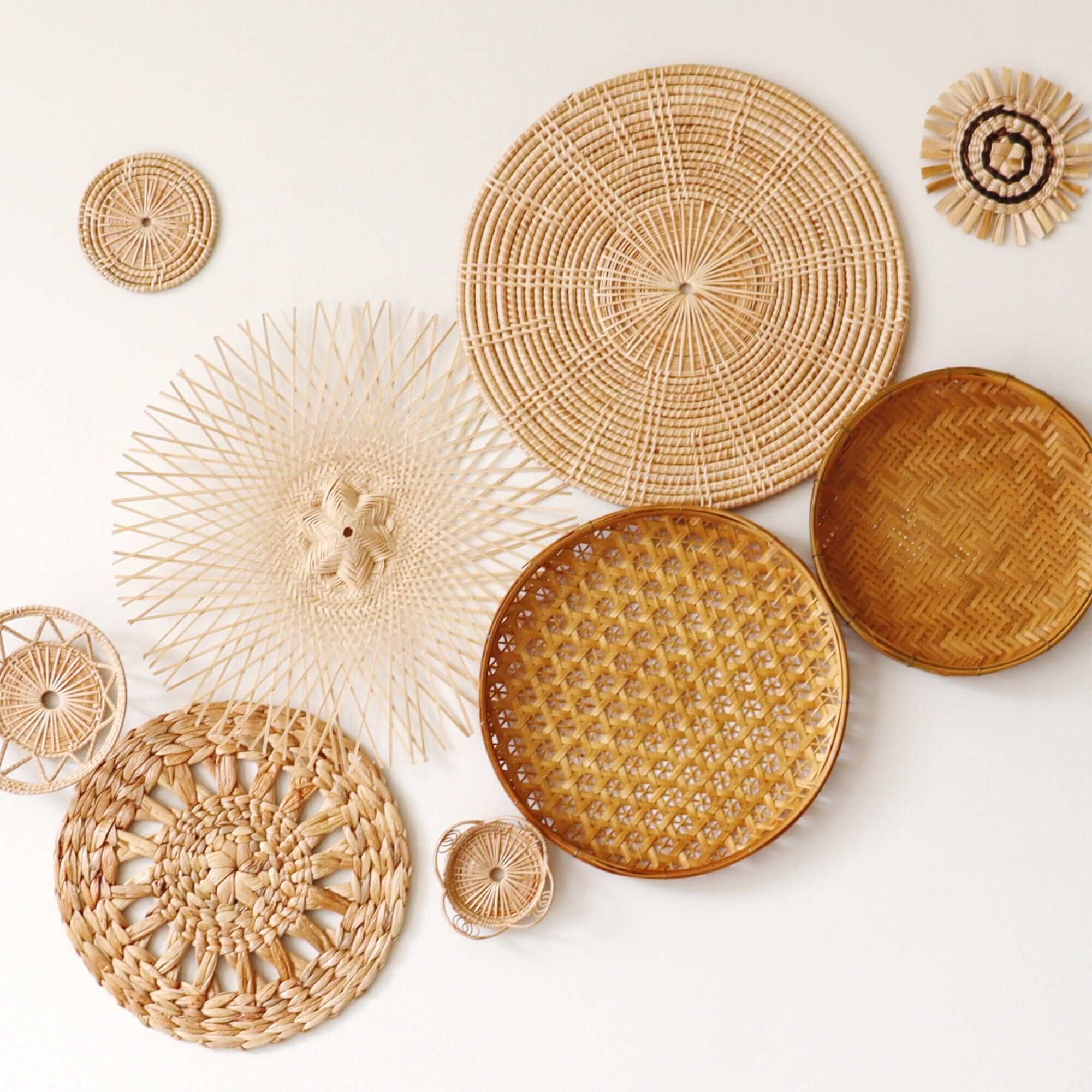 Non Ti Wat - Wall Hanging Art DeCor (Set Of 9) By Thaihome - Image 4