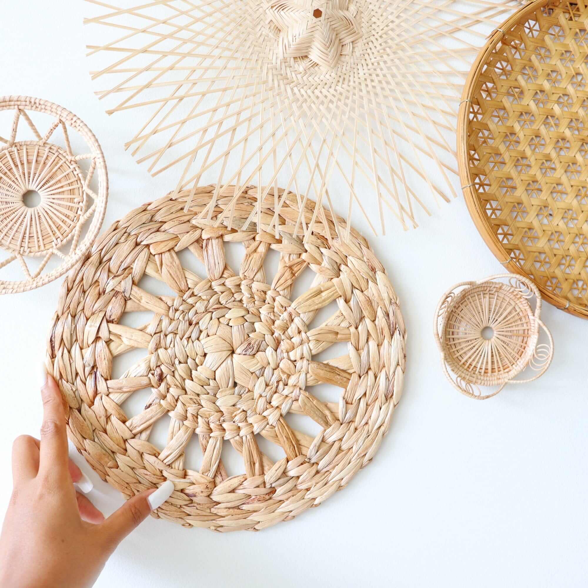 Non Ti Wat - Wall Hanging Art DeCor (Set Of 9) By Thaihome - Image 5