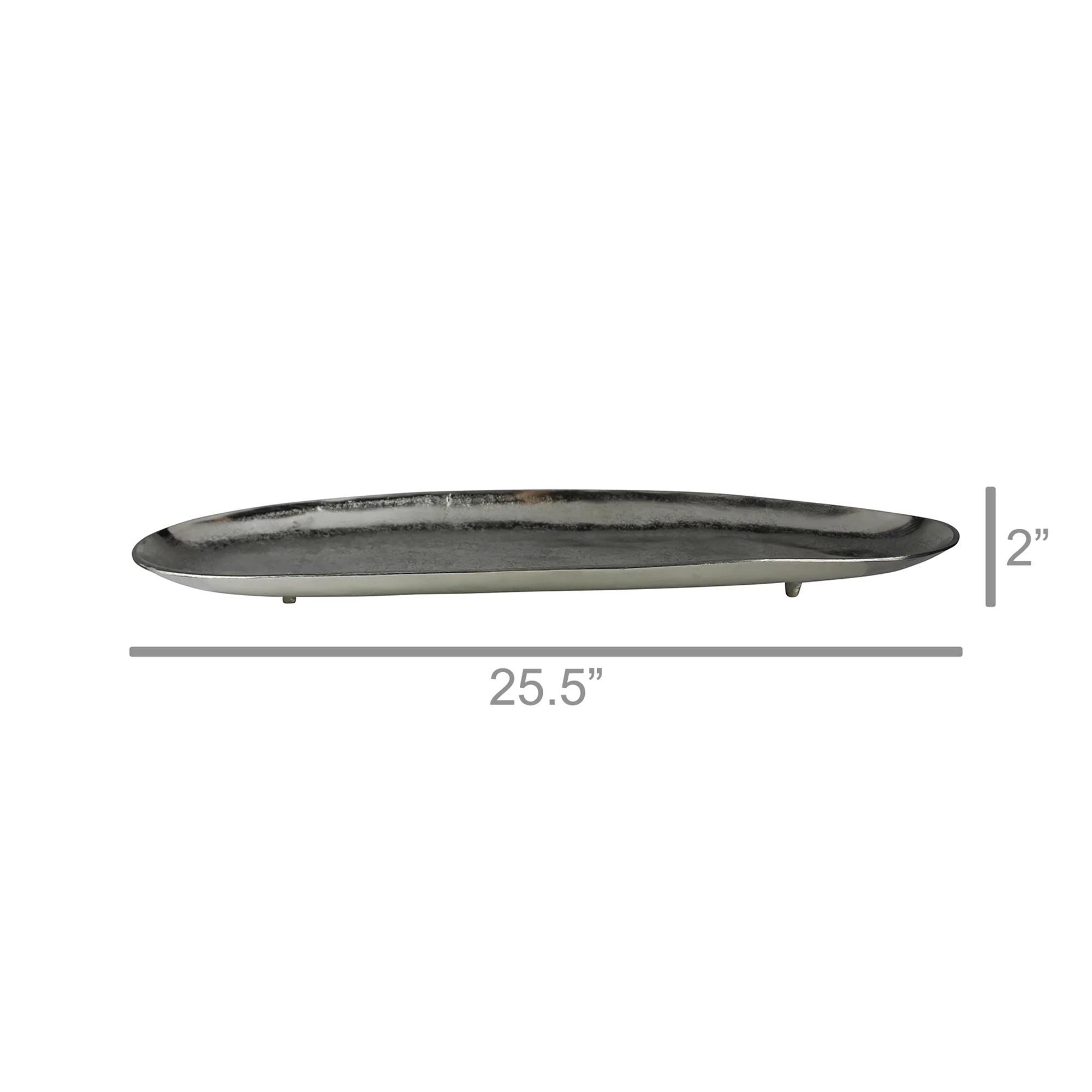 Norris Tray, Nickel Set Of 2 By HomArt - Image 5