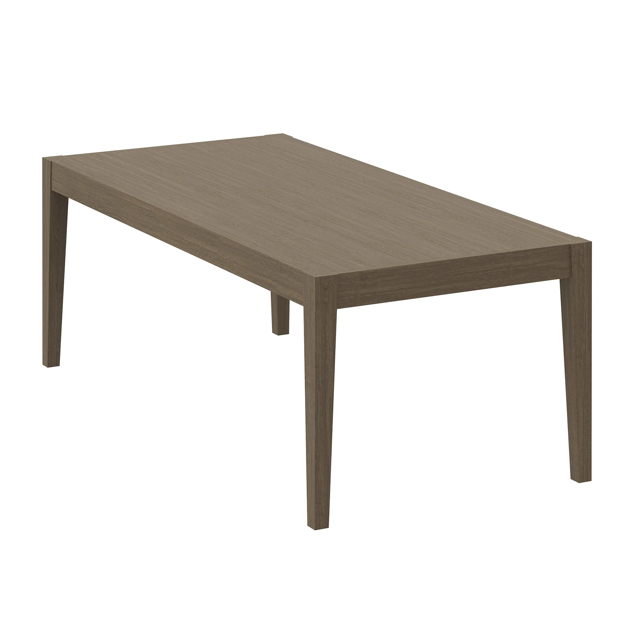 Northlake 83" Rectangular Outdoor Patio Teak Dining Table by Modway - Image 5