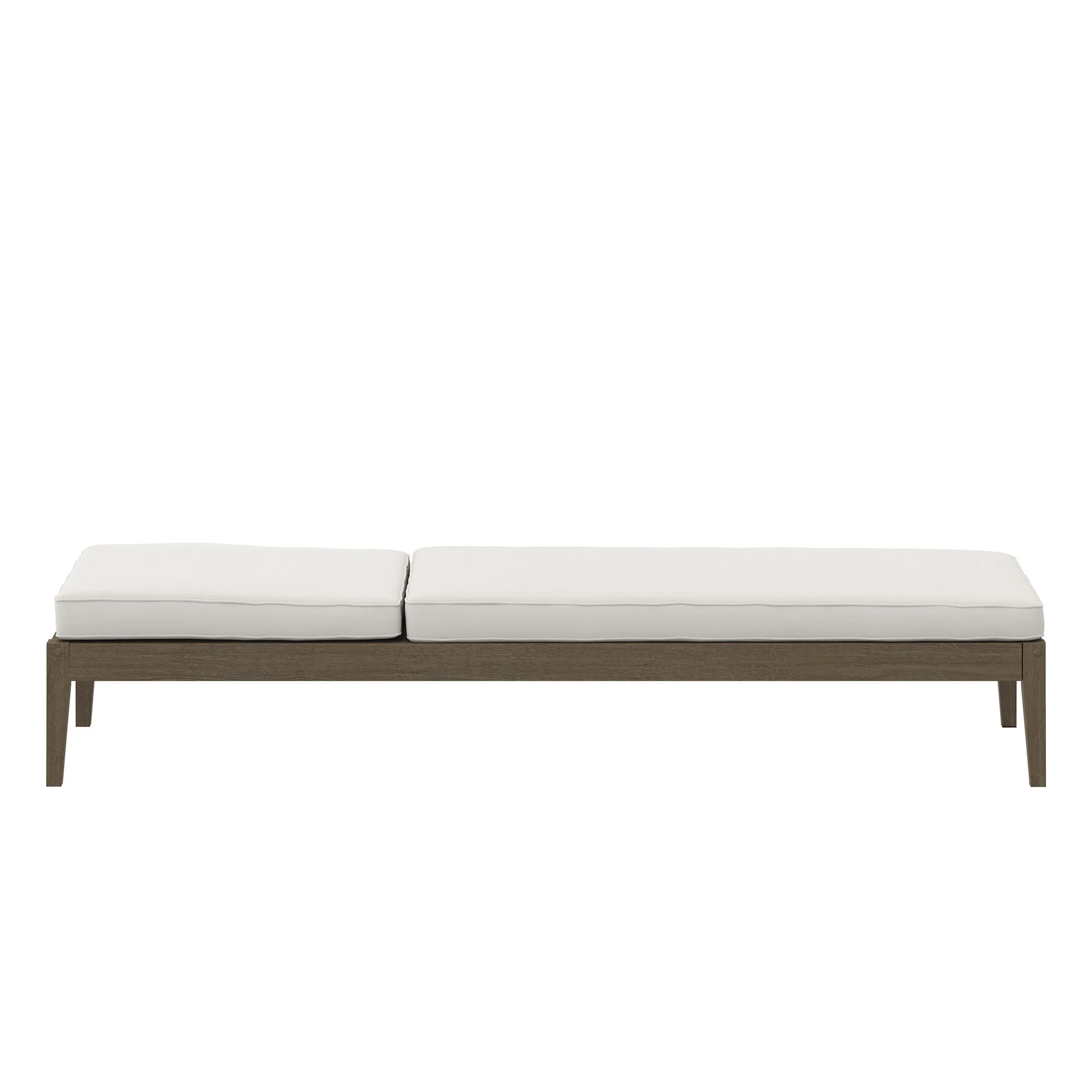 Northlake Outdoor Patio Teak Chaise Lounge by Modway - Image 5