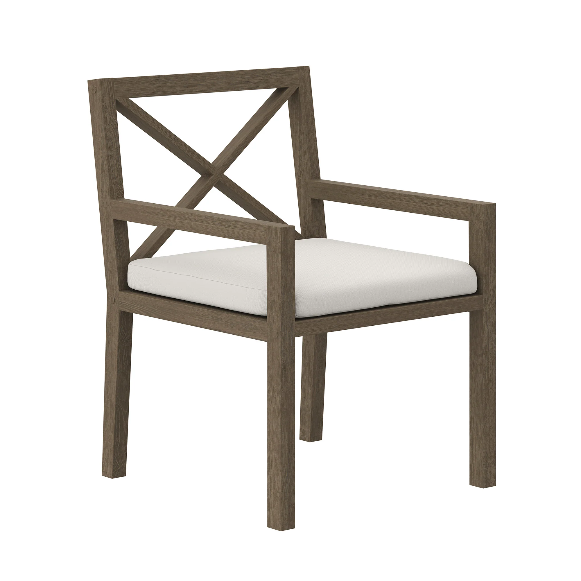 Northlake Outdoor Patio Teak Dining Armchair by Modway - Image 2