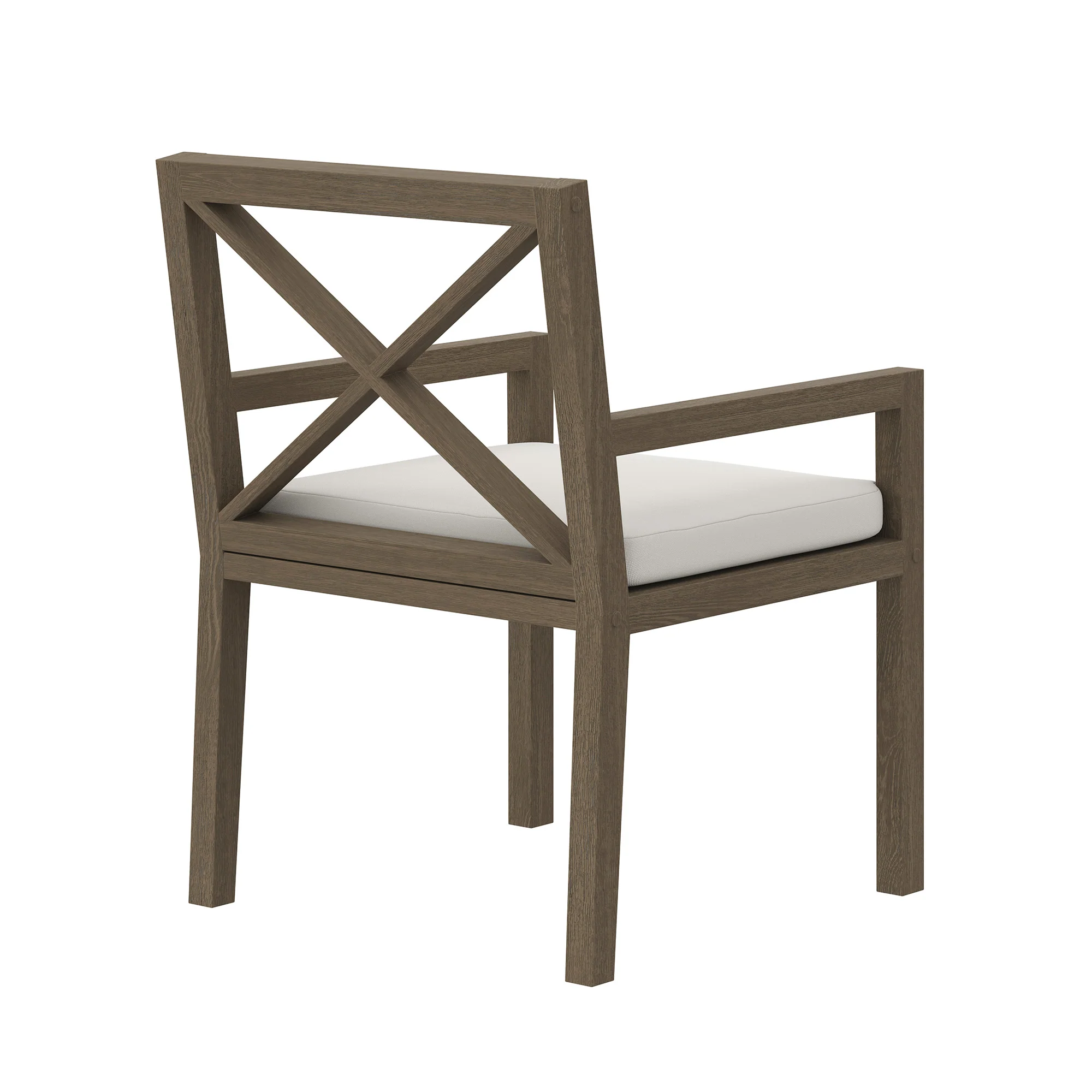 Northlake Outdoor Patio Teak Dining Armchair by Modway - Image 4