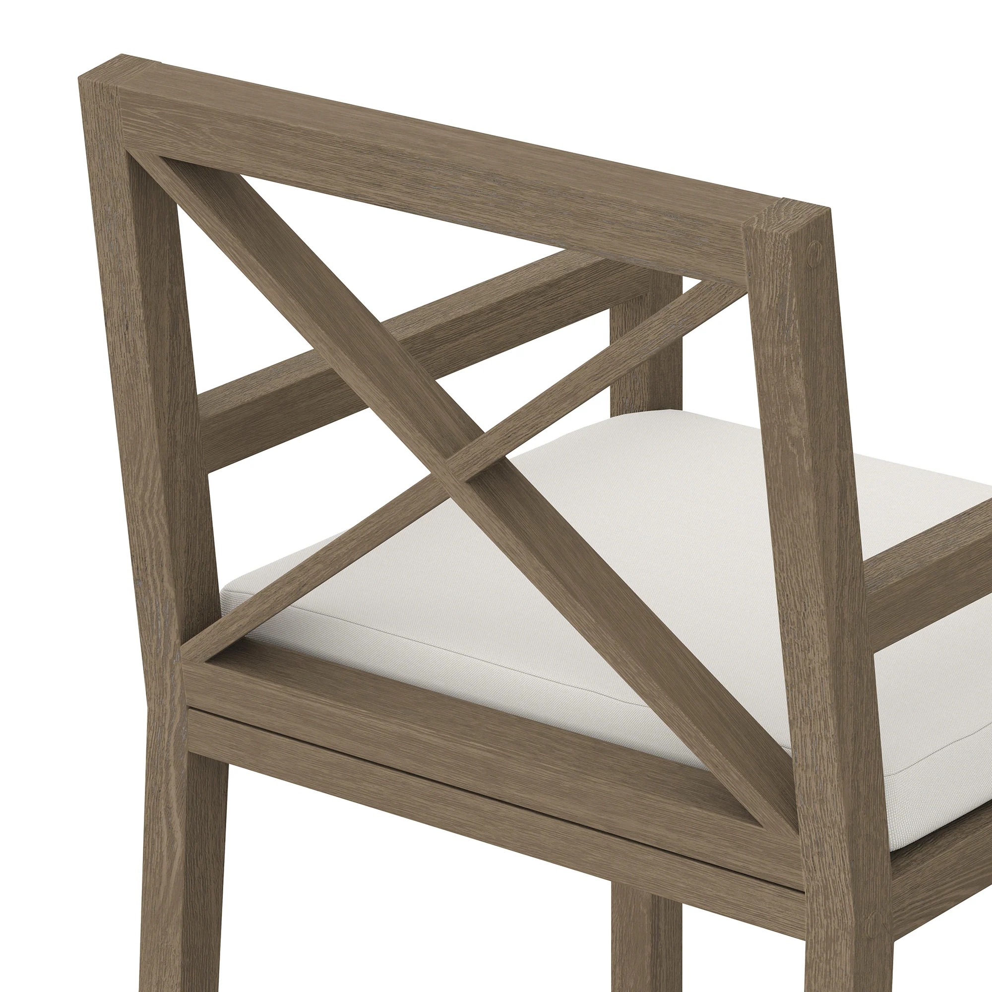 Northlake Outdoor Patio Teak Dining Armchair by Modway - Image 6