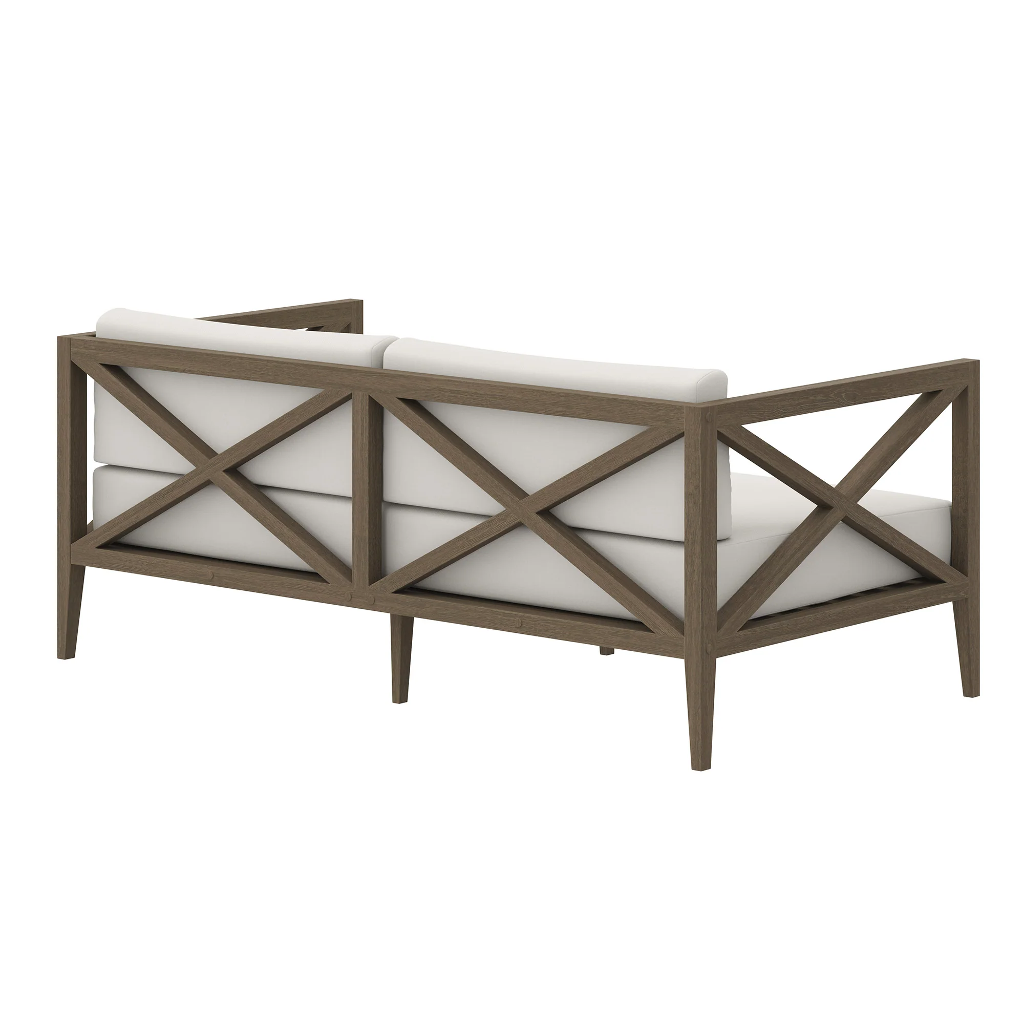 Northlake Outdoor Patio Teak Loveseat by Modway - Image 4