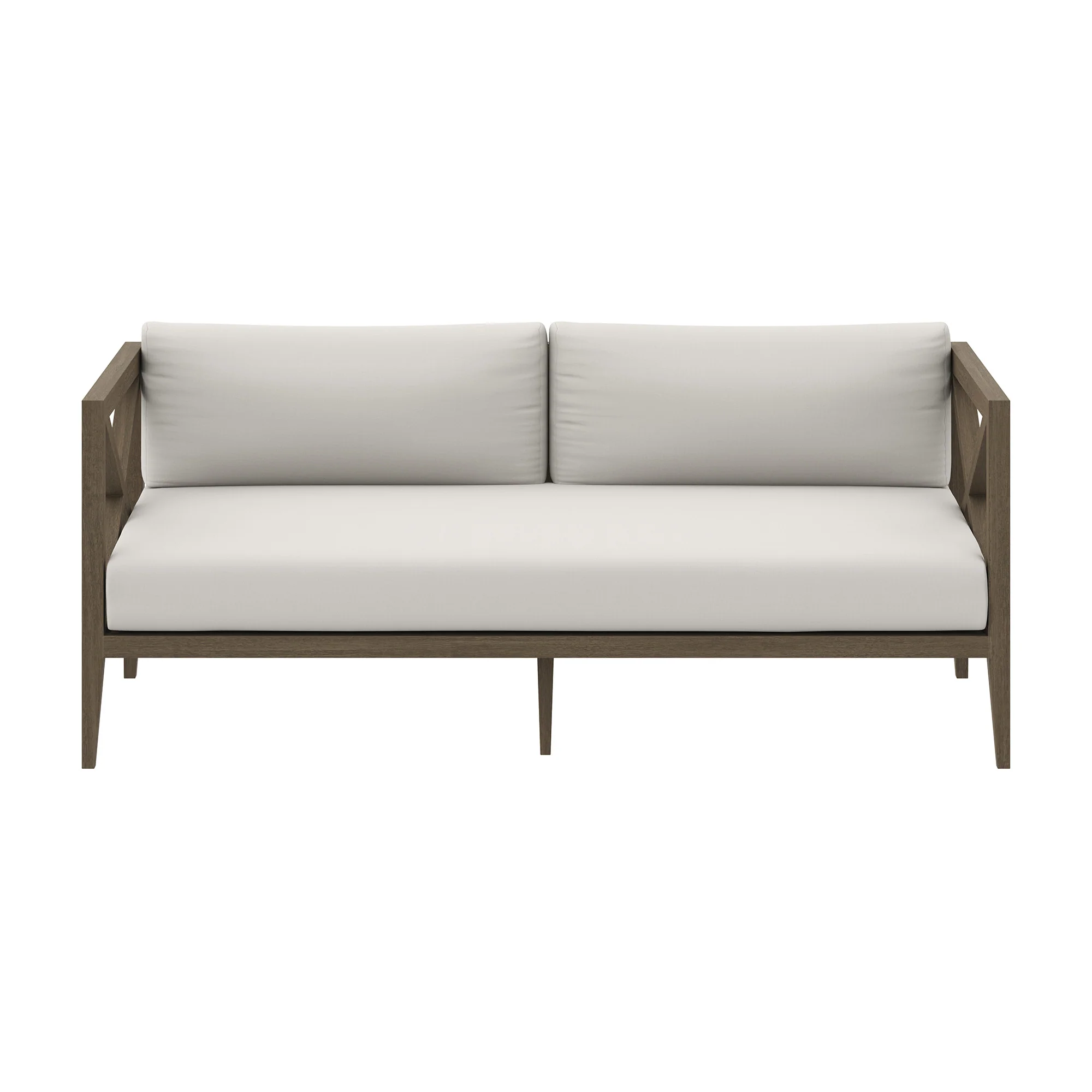 Northlake Outdoor Patio Teak Loveseat by Modway - Image 5