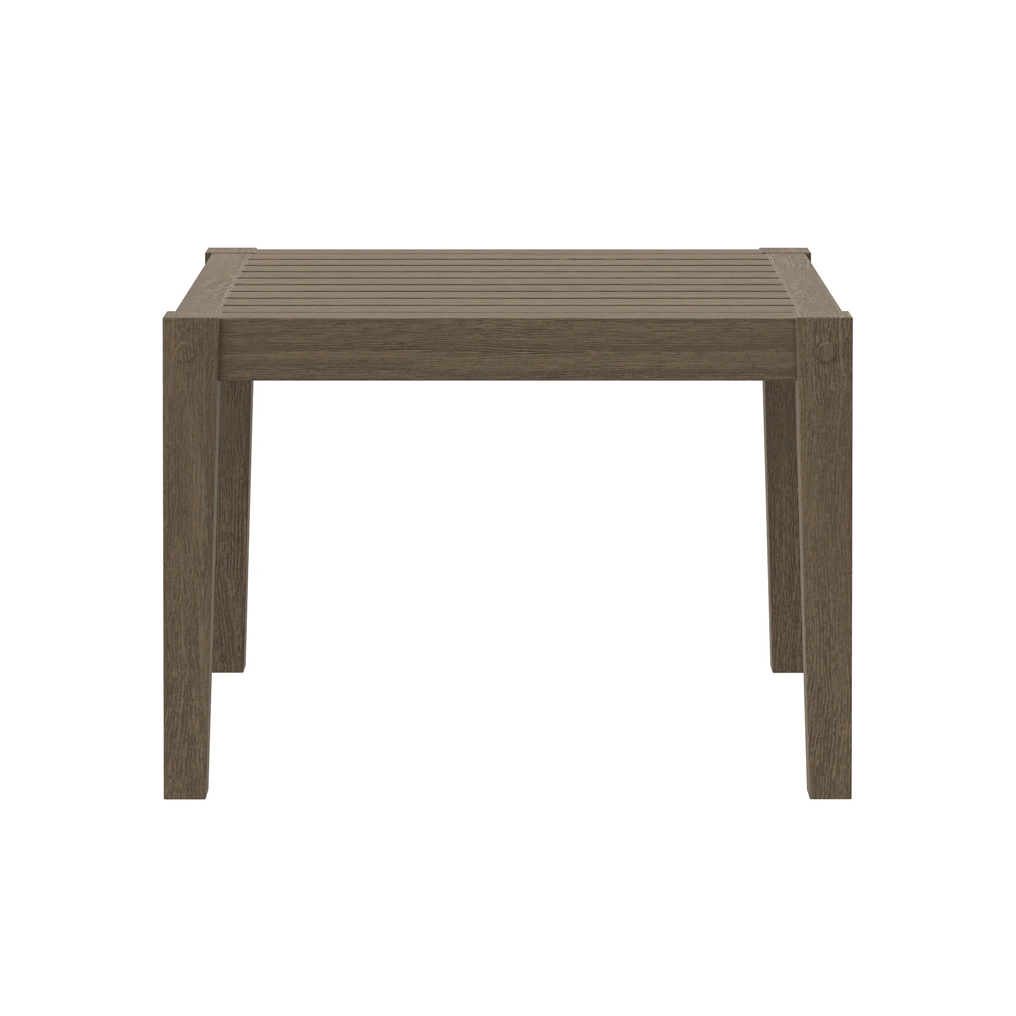 Northlake Square Outdoor Patio Teak Side Table by Modway - Image 3
