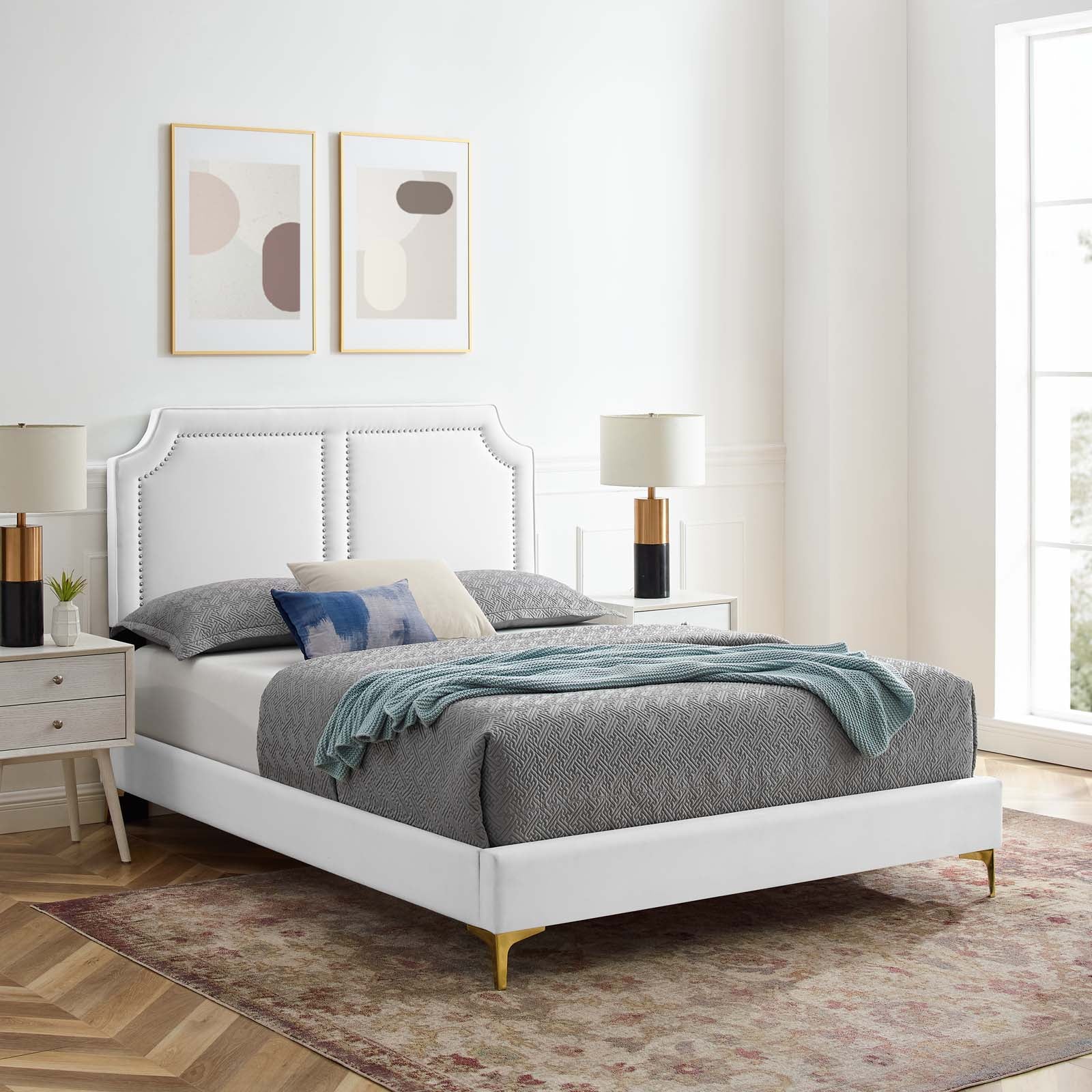 Novi Performance Velvet Full Bed By Modway - MOD-6803 - Image 37