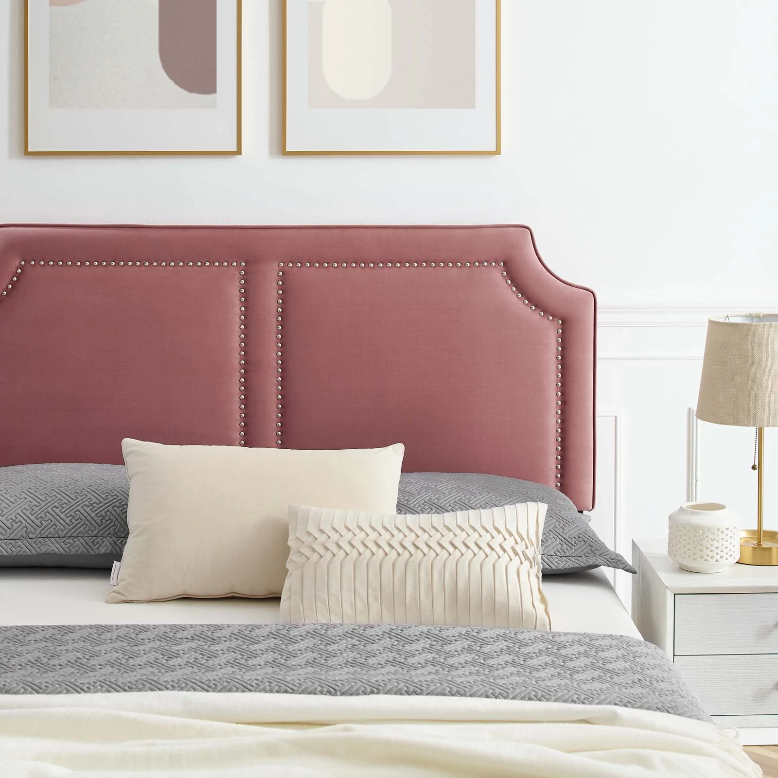 Novi Performance Velvet King Bed By Modway - MOD-6833 - Image 13