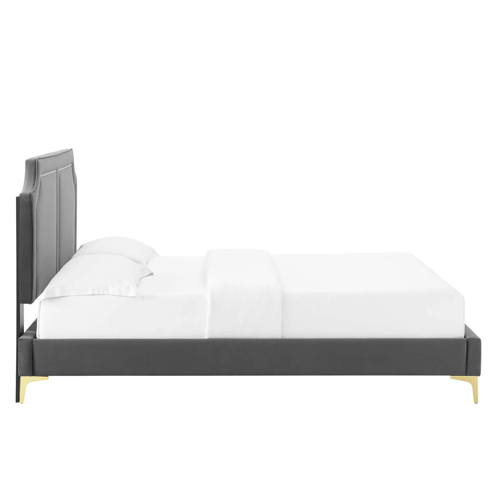 Novi Performance Velvet King Bed By Modway - MOD-6833 - Image 6