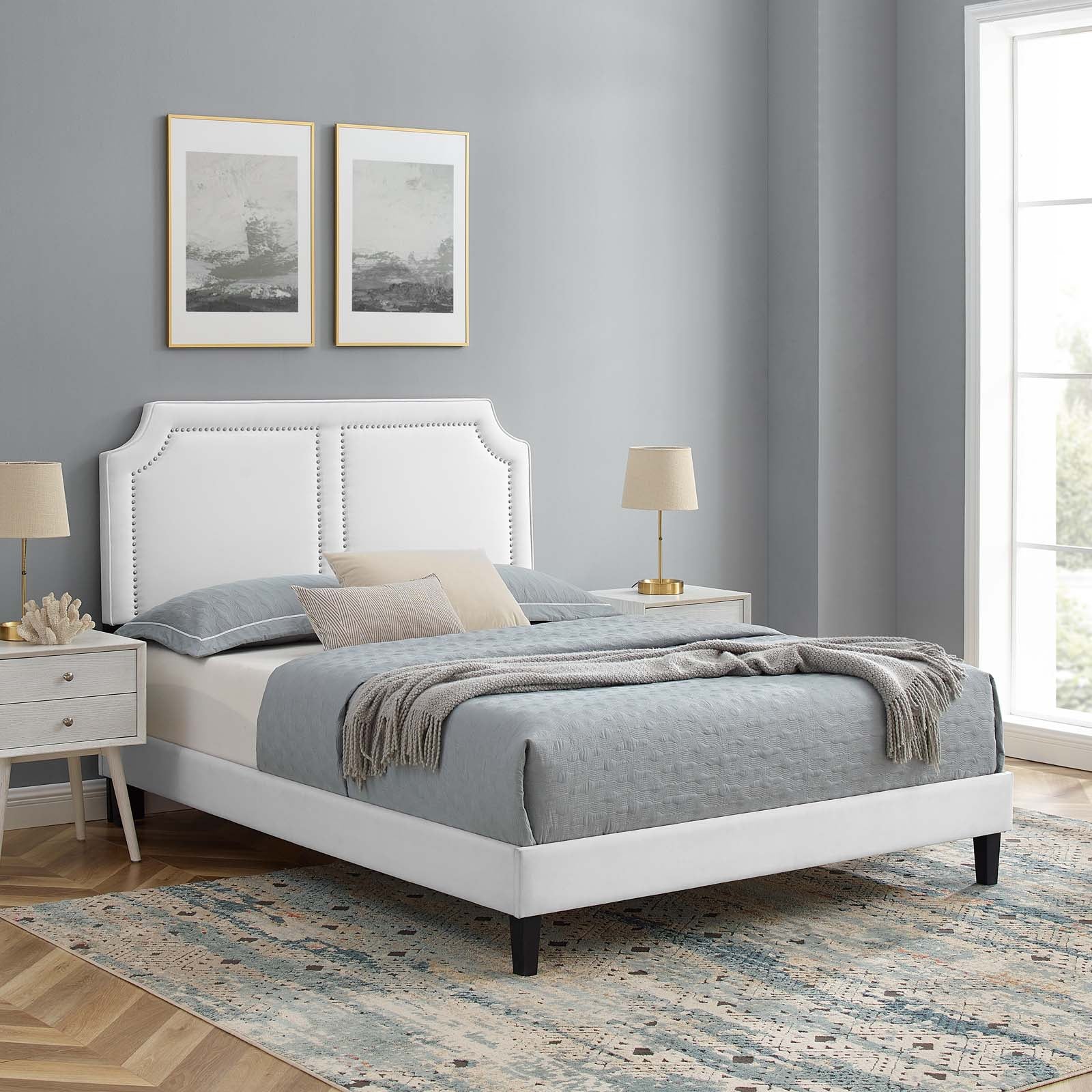 Novi Performance Velvet King Bed By Modway - MOD-6843 - Image 37