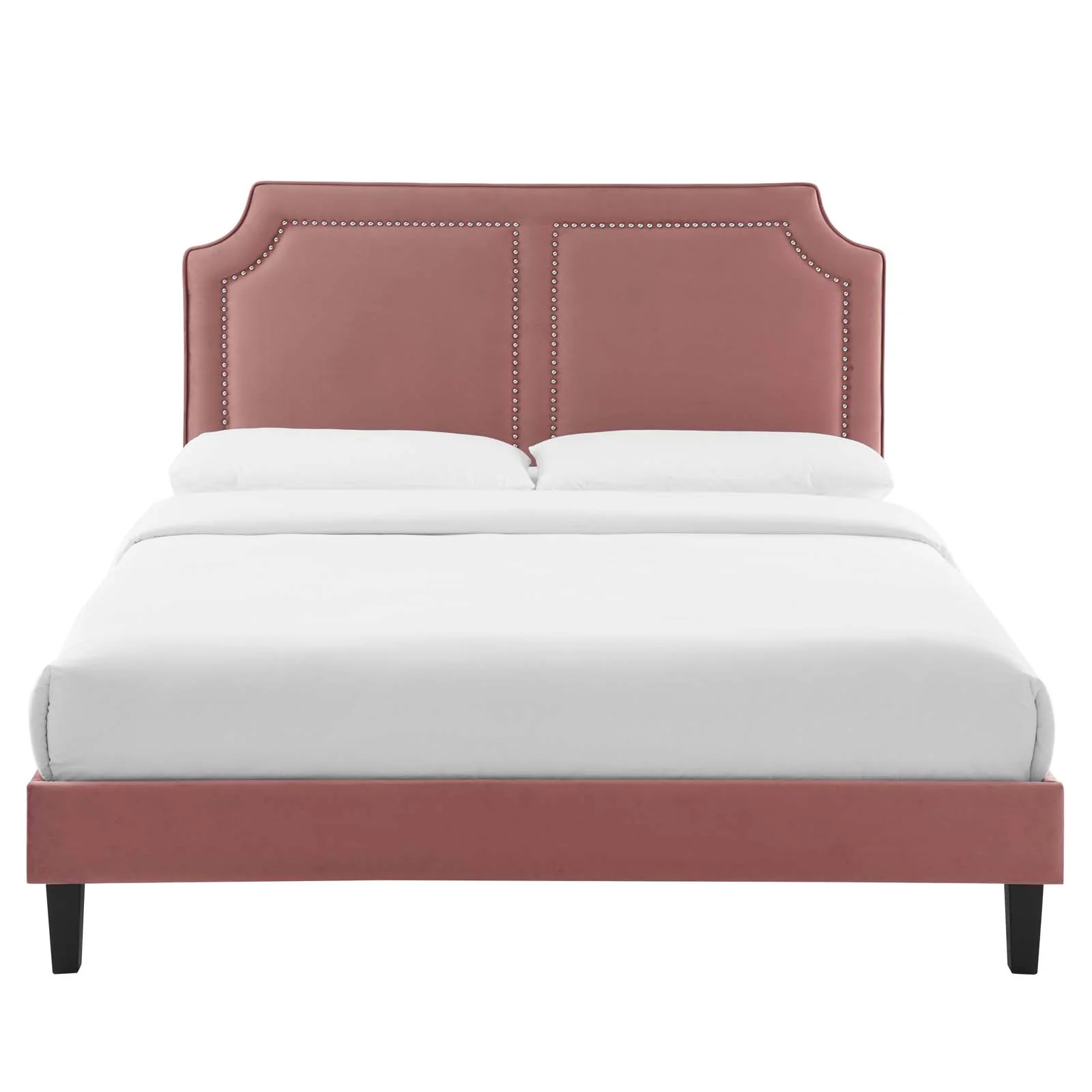 Novi Performance Velvet Queen Bed By Modway - MOD-6828 - Image 18