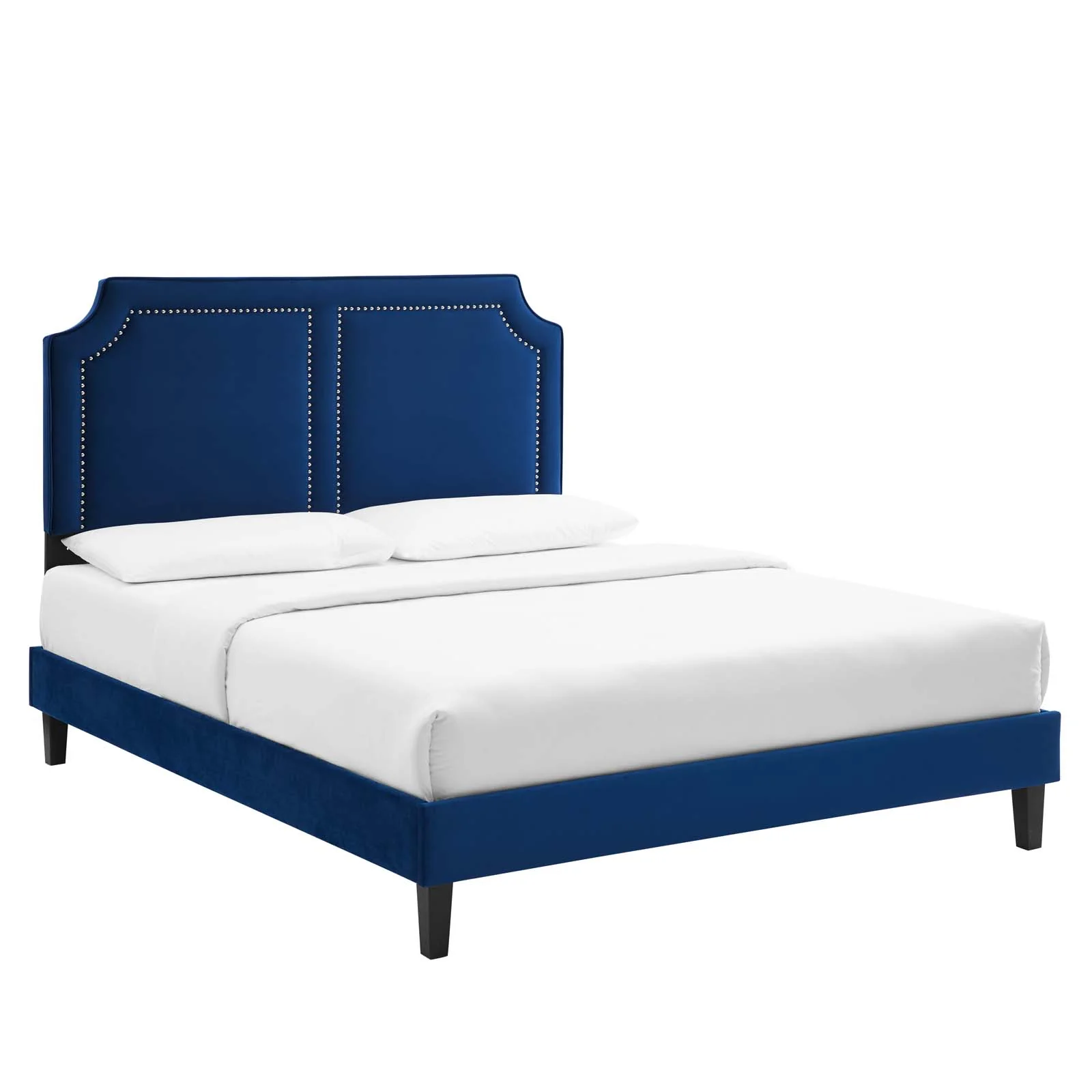 Novi Performance Velvet Queen Bed By Modway - MOD-6828 - Image 24