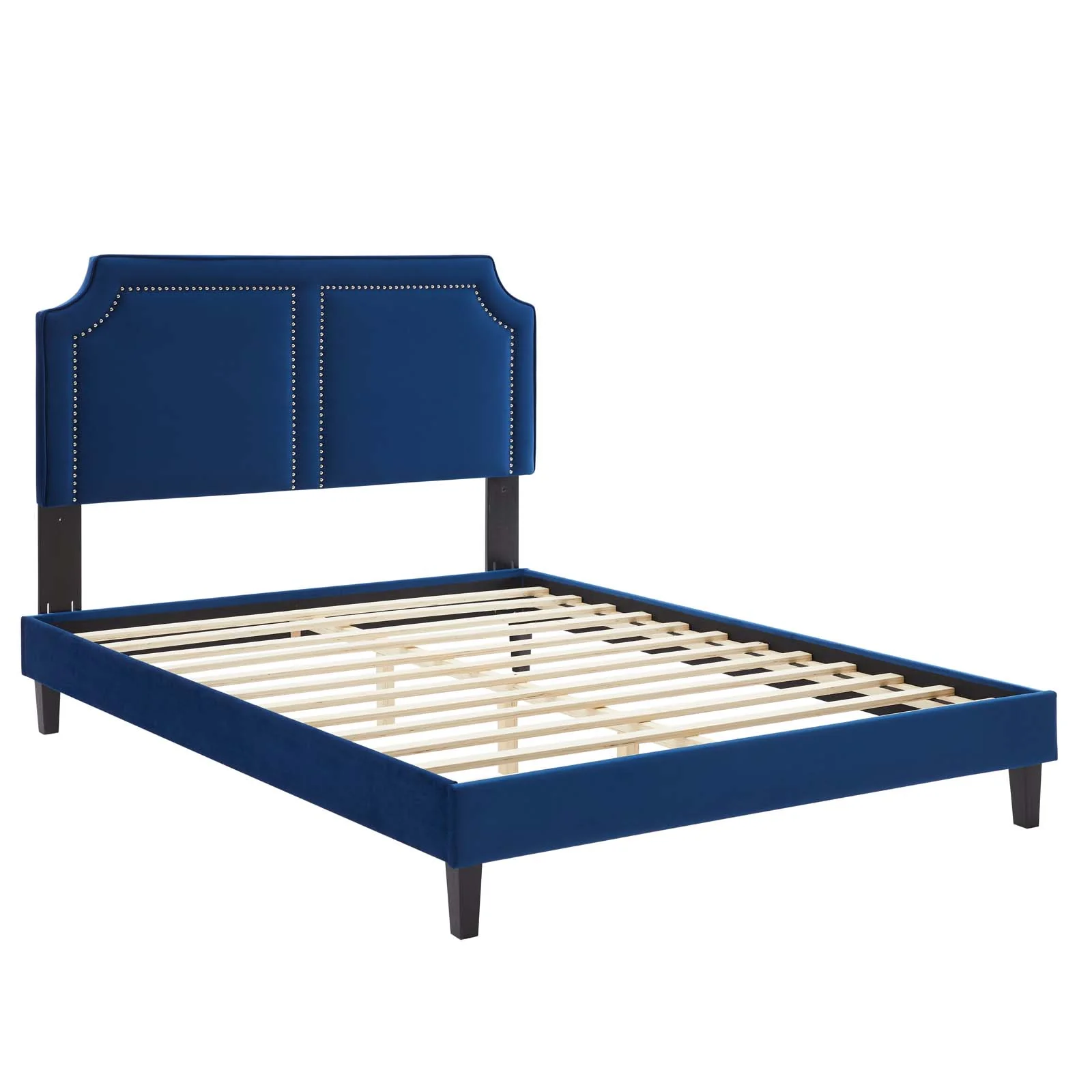 Novi Performance Velvet Queen Bed By Modway - MOD-6828 - Image 27