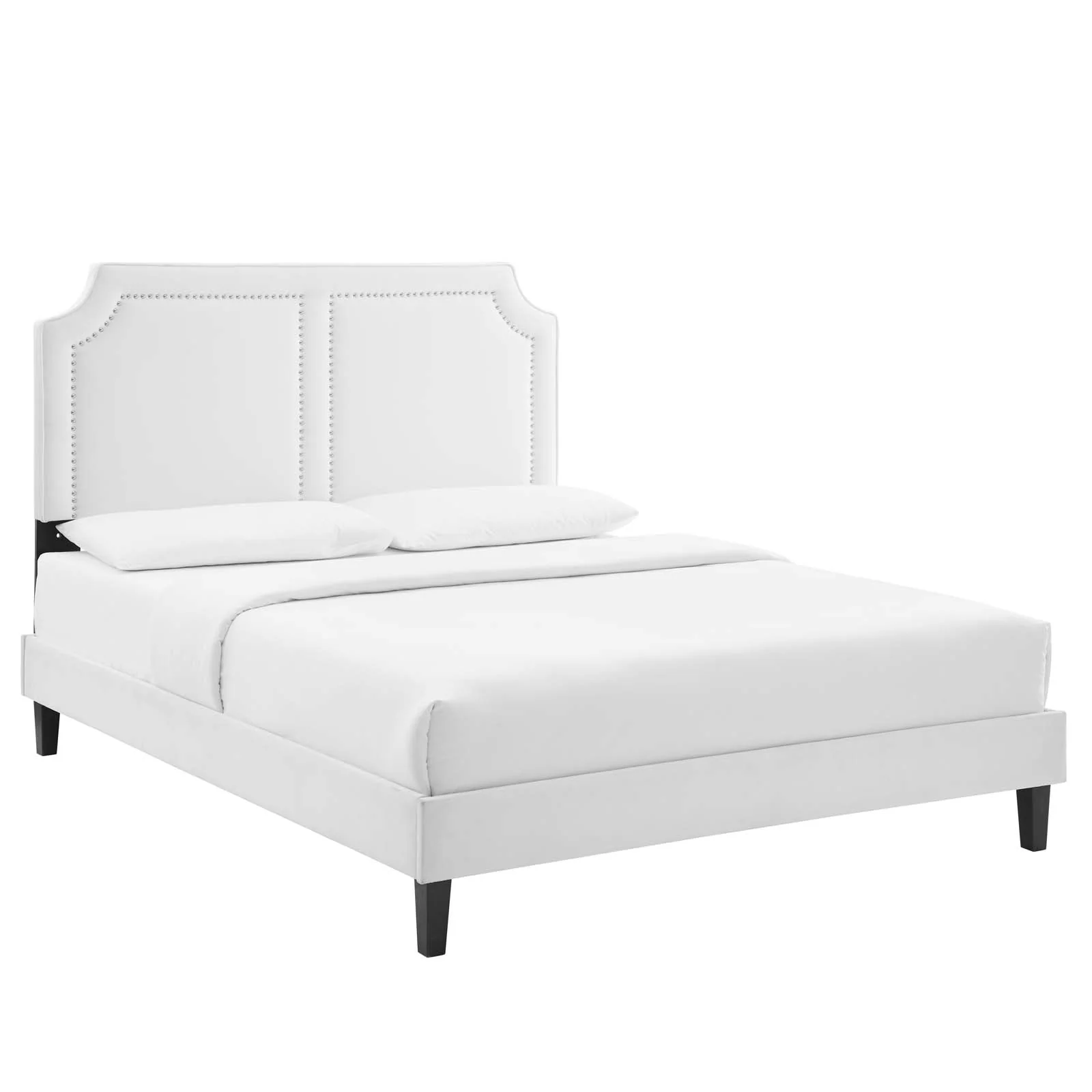 Novi Performance Velvet Queen Bed By Modway - MOD-6828 - Image 35