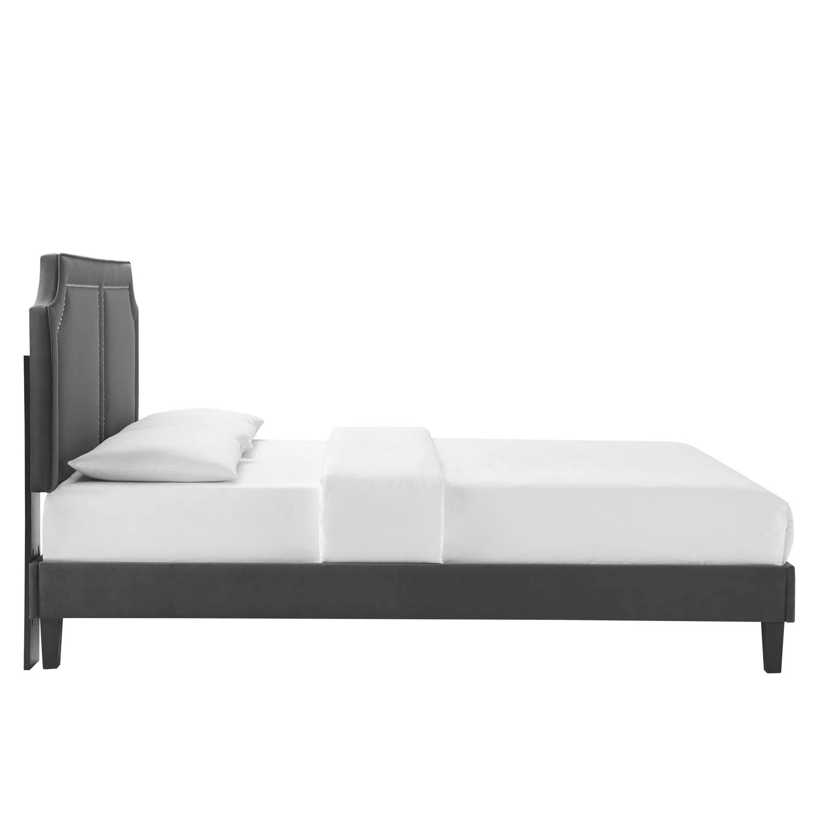 Novi Performance Velvet Queen Bed By Modway - MOD-6828 - Image 6