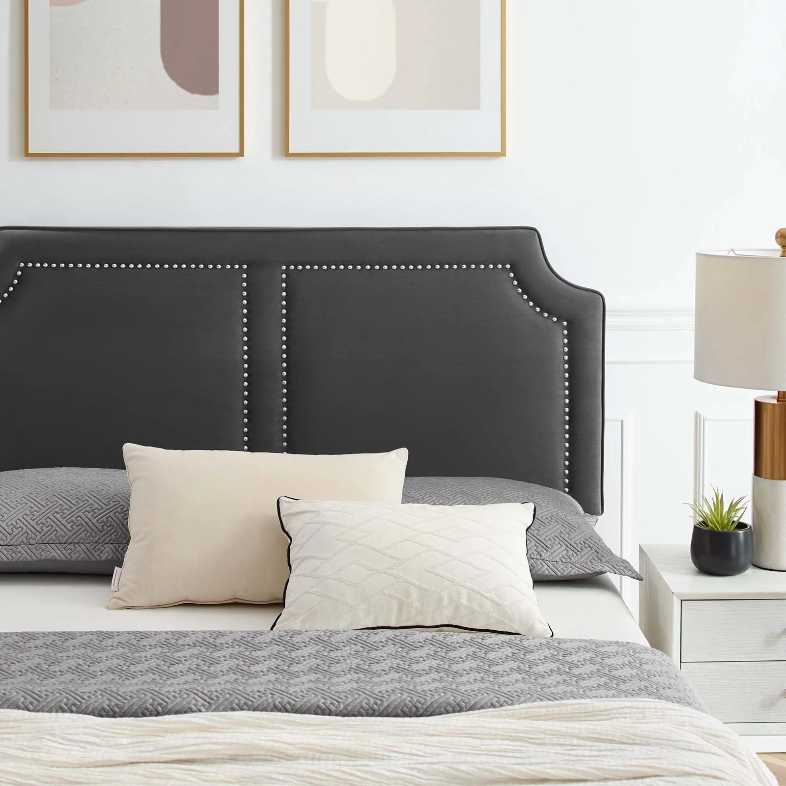 Novi Performance Velvet Twin Bed By Modway - MOD-6788 - Image 2