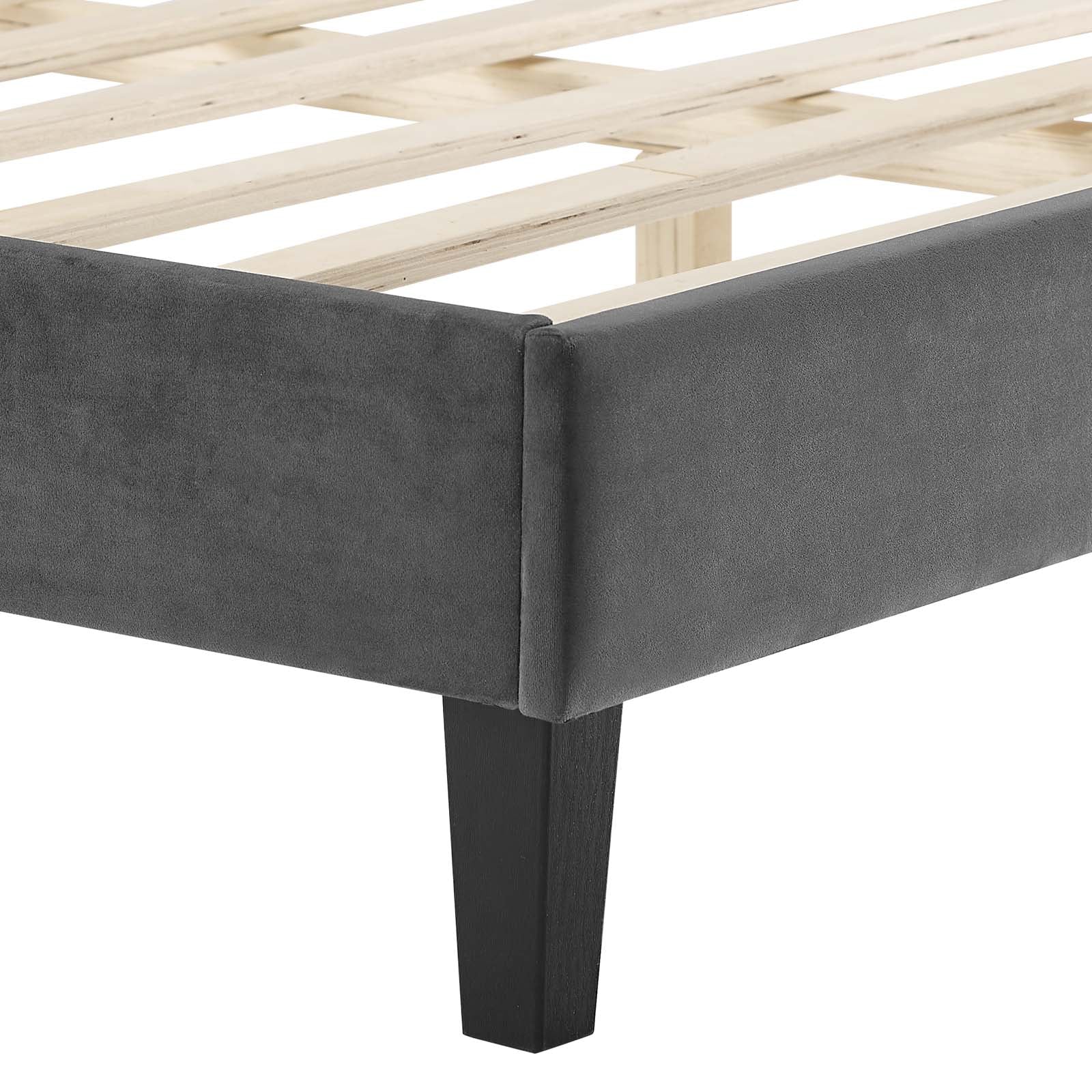 Novi Performance Velvet Twin Bed By Modway - MOD-6798 - Image 8