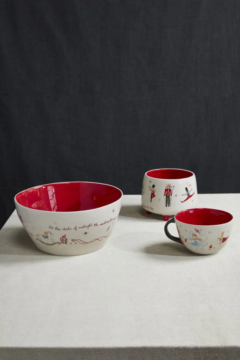 Nutcracker Ballet Bowl 10" x  4.75" By Accent Decor - Image 4