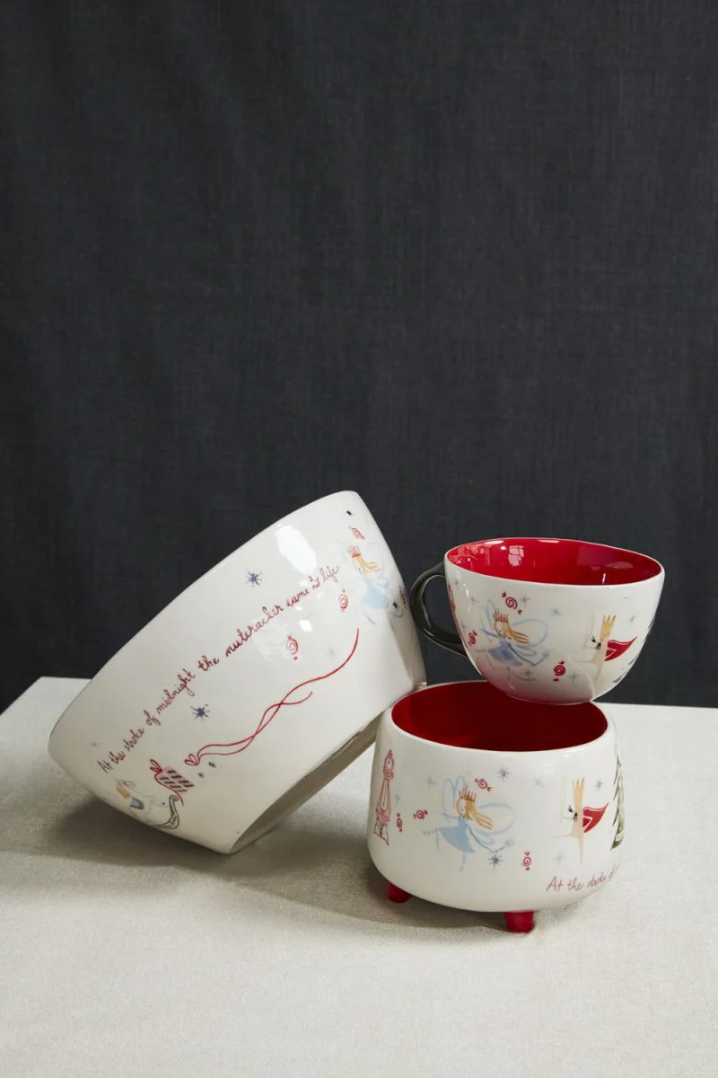Nutcracker Ballet Bowl 10" x  4.75" By Accent Decor - Image 5