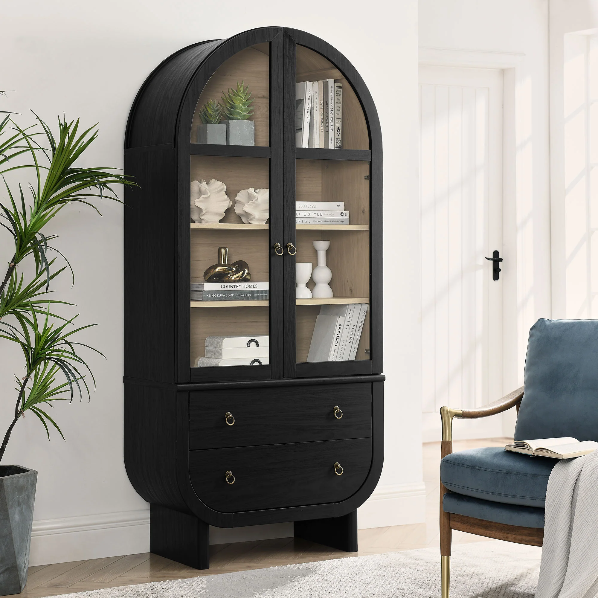 Nyx Arched Display Cabinet by Modway - Image 9