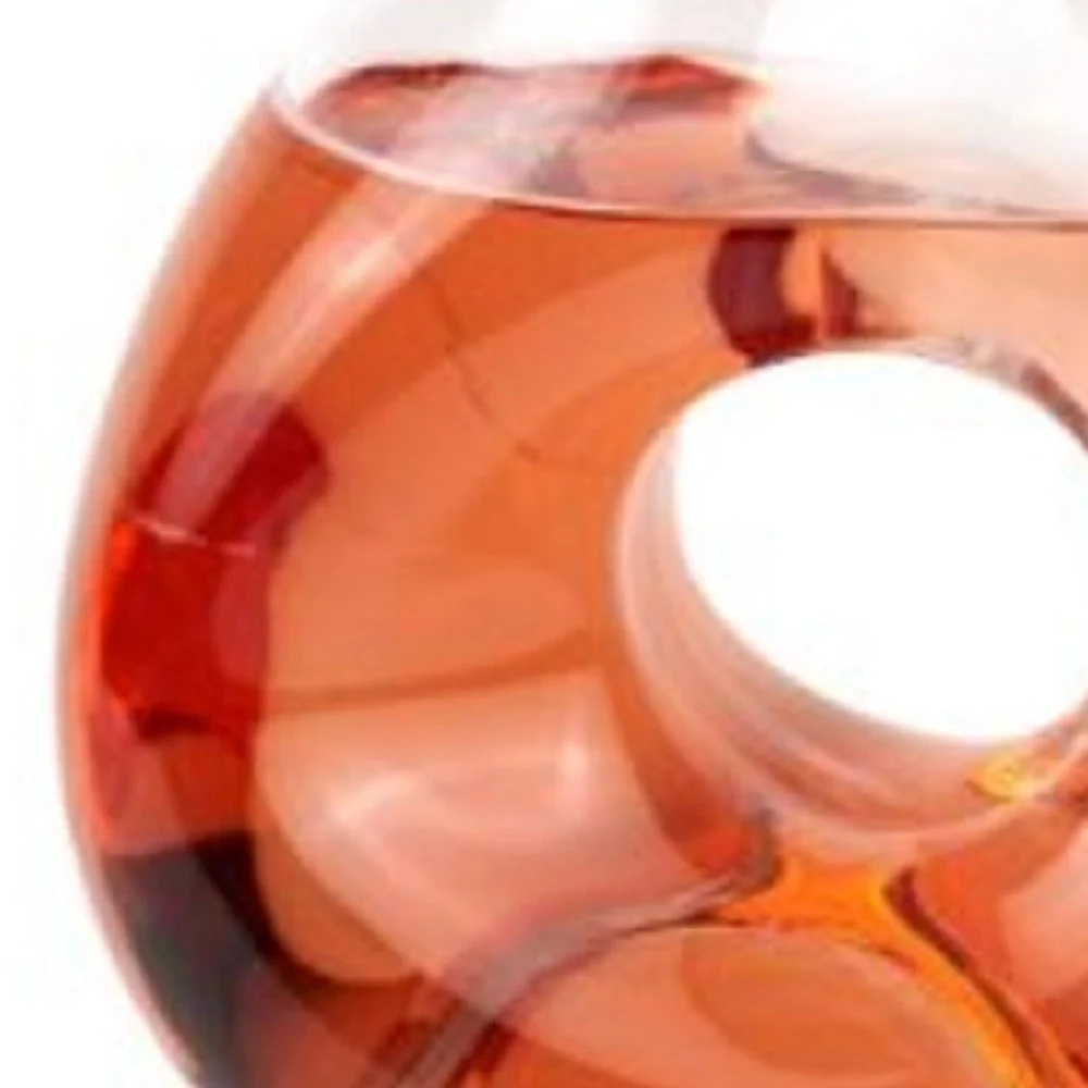 O So Pretty 10 Mouth Blown Crystal Carafe By Homeroots - Image 5
