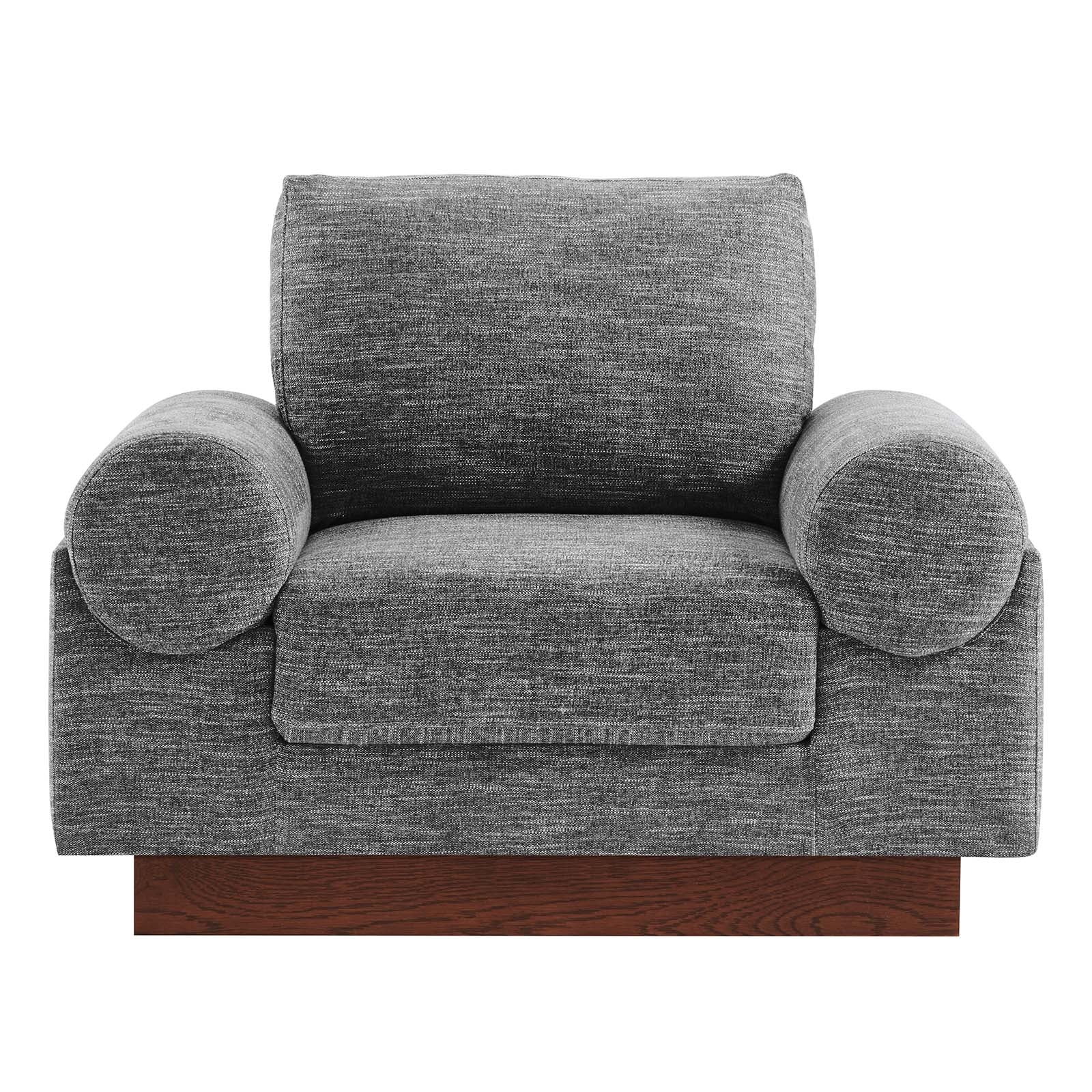 Oasis Upholstered Fabric Armchair By Modway - EEI-6402 - Image 5