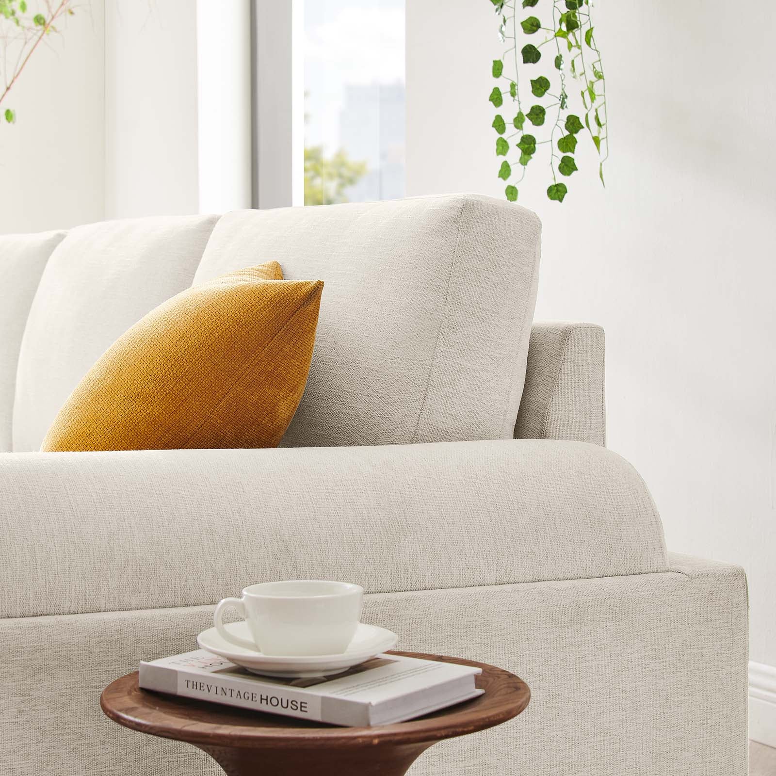 Oasis Upholstered Fabric Sofa By Modway - EEI-6401 - Image 9