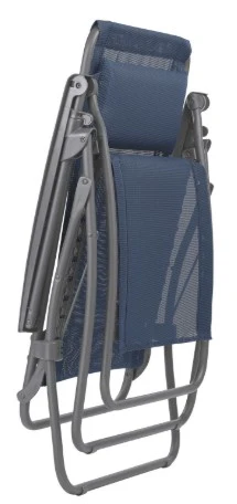 Ocean Powder Coated Multi-Position Folding Recliner By Homeroots - Image 2