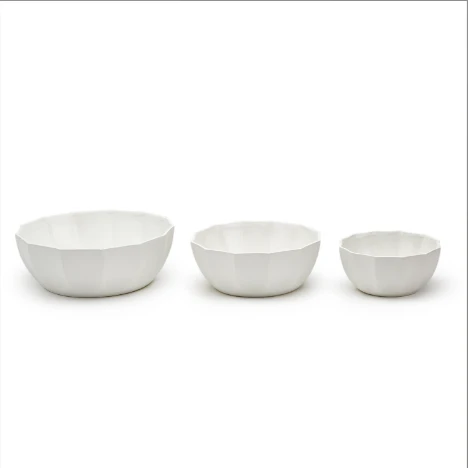 Octagonal Bowl Set Of 9 By Tozai Home - Image 2