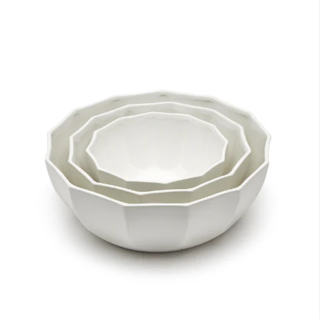 Octagonal Bowl Set Of 9 By Tozai Home - Image 3
