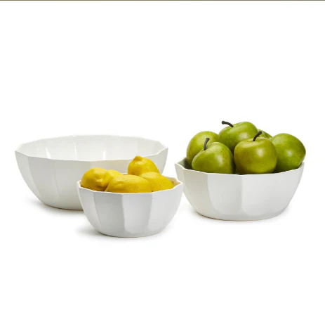 Octagonal Bowl Set Of 9 By Tozai Home - Image 4