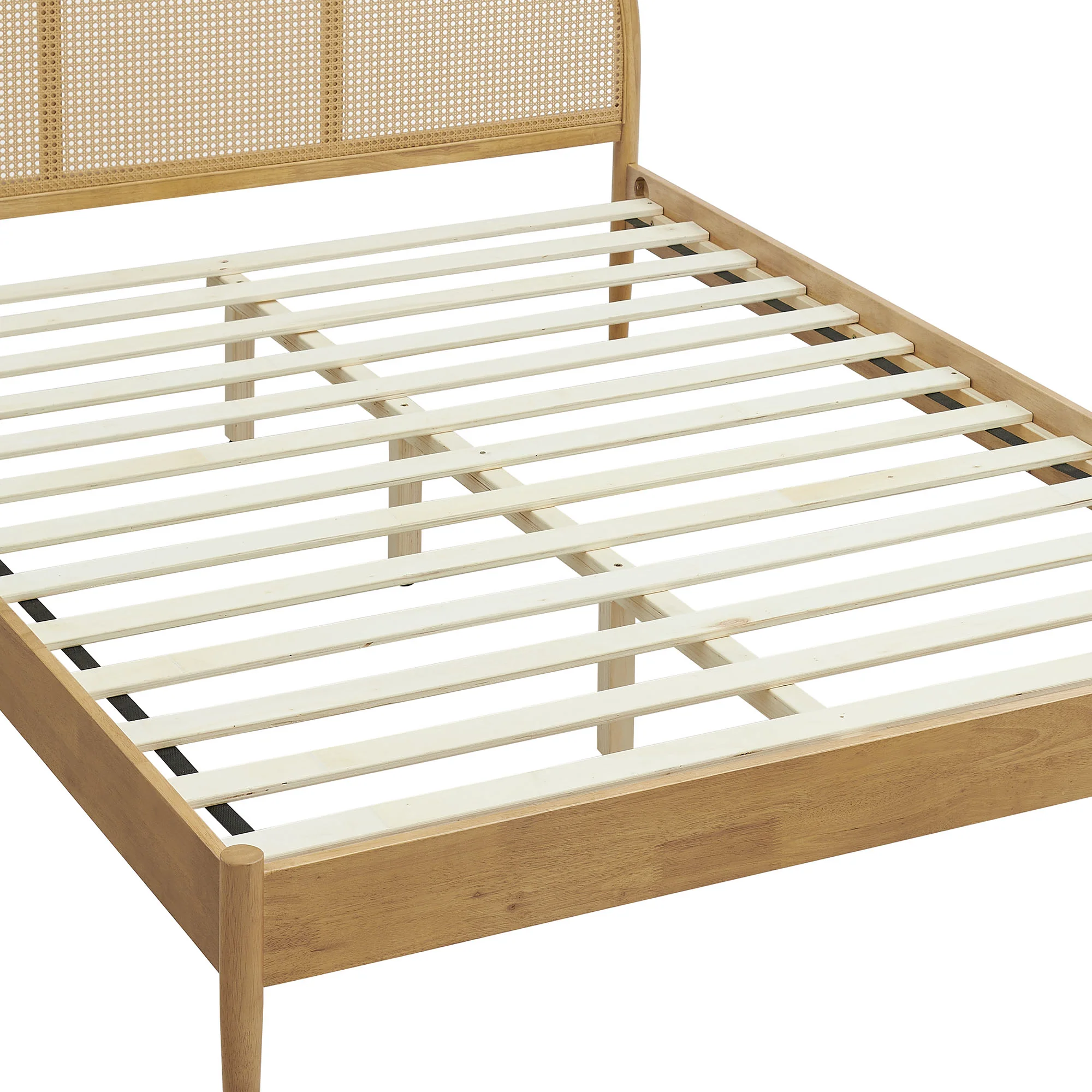 Odette Queen Arched Rattan Cane Platform Bed by Modway - Image 15